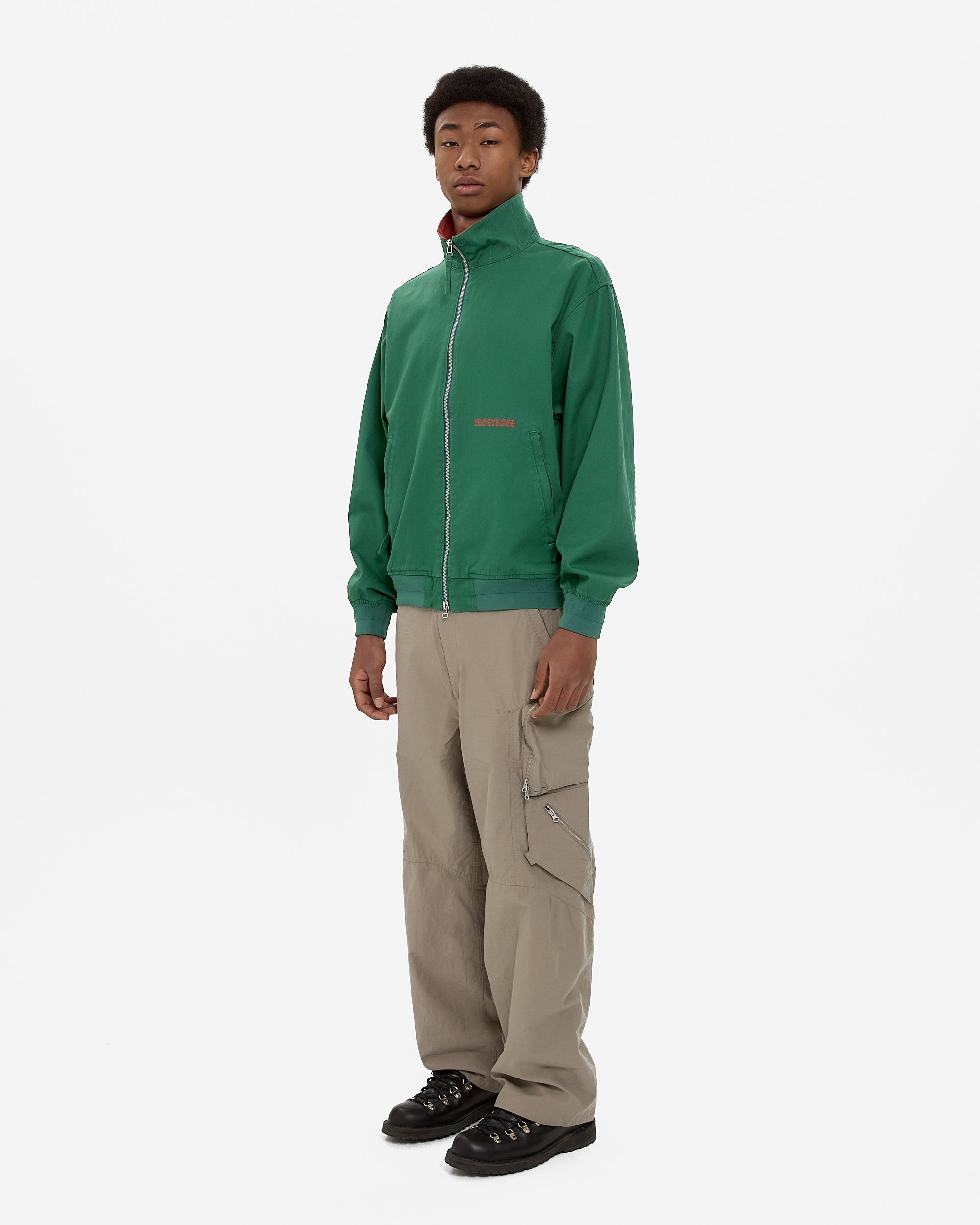 yeseyesee - Zip Work Jacket (Green) product image 10 | TRAB K-Fashion Australia
