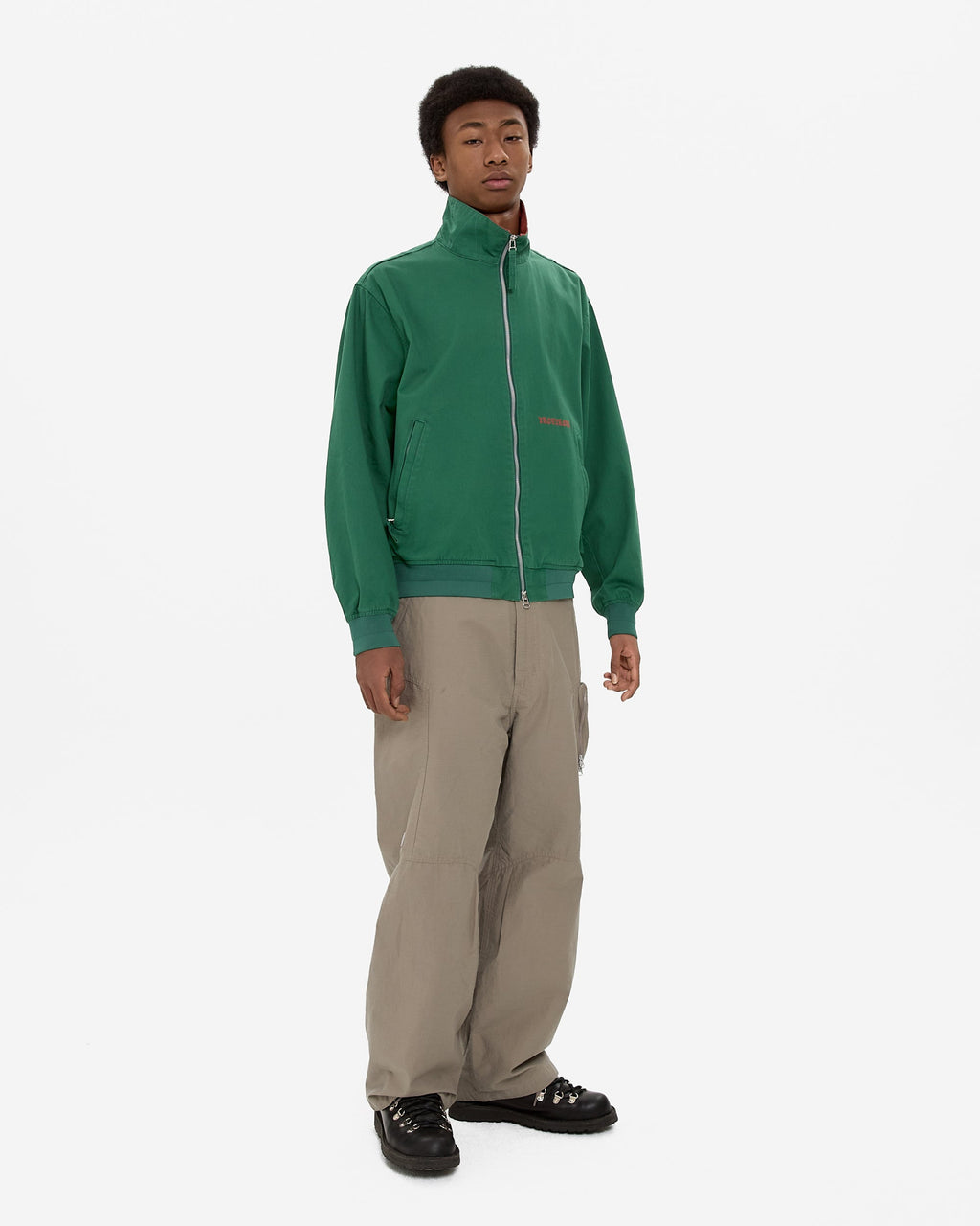 yeseyesee - Zip Work Jacket (Green) product image 12 | TRAB K-Fashion Australia