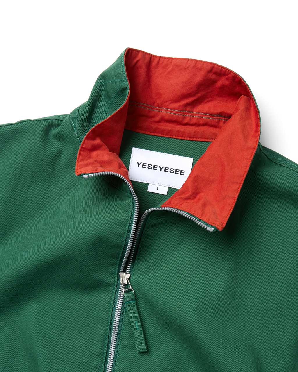 yeseyesee - Zip Work Jacket (Green) product image 3 | TRAB K-Fashion Australia