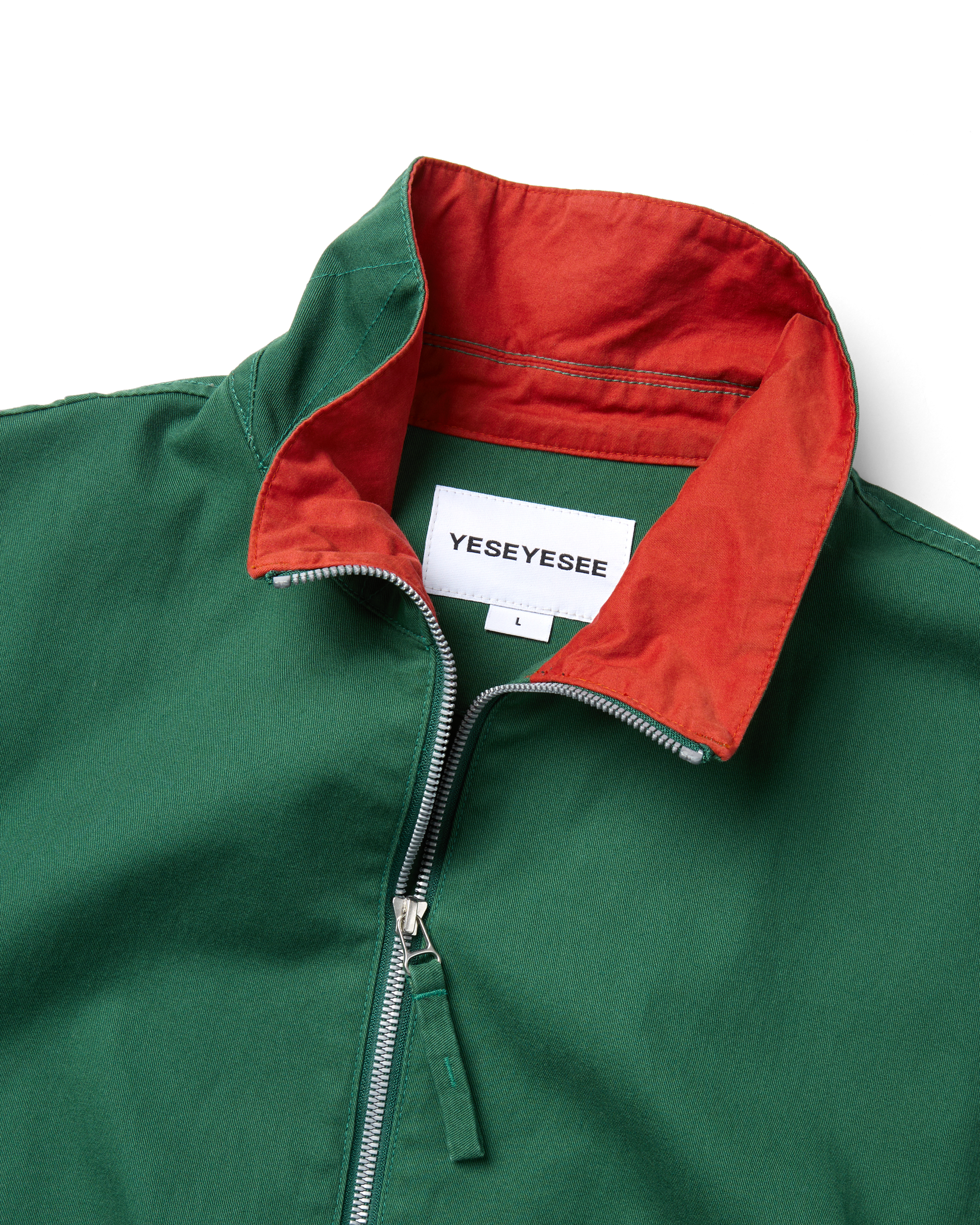 yeseyesee - Zip Work Jacket (Green) product image 3 | TRAB K-Fashion Australia