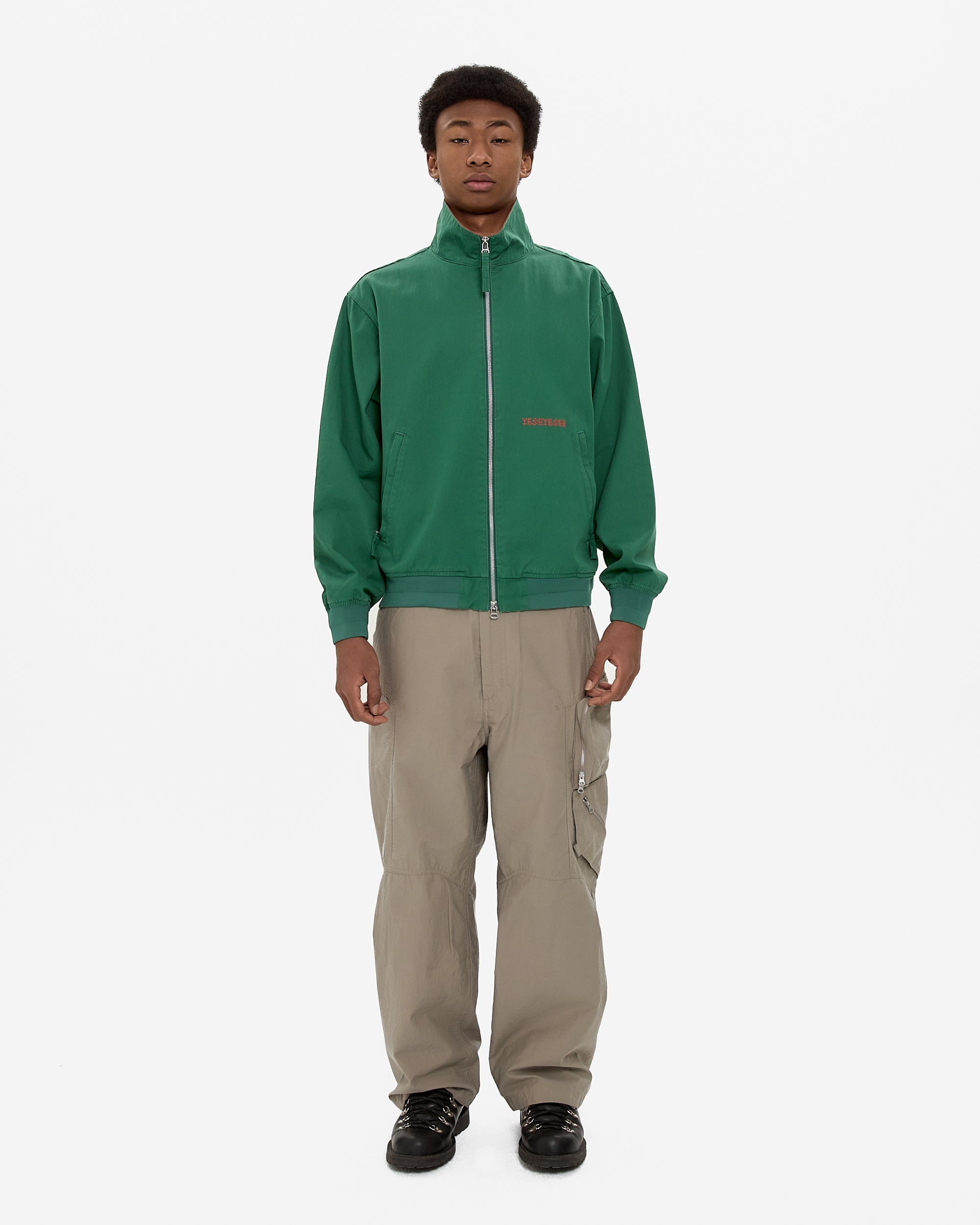 yeseyesee - Zip Work Jacket (Green) product image 9 | TRAB K-Fashion Australia