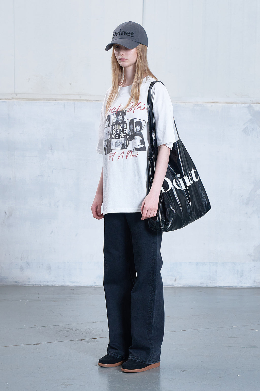 Deinet - Band Graphic T-Shirt (White) product image 2 | TRAB K-Fashion Australia