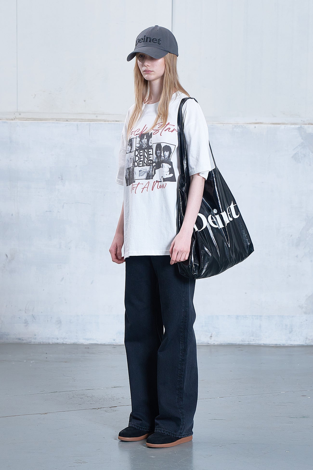 Deinet - Band Graphic T-Shirt (White) product image 2 | TRAB K-Fashion Australia
