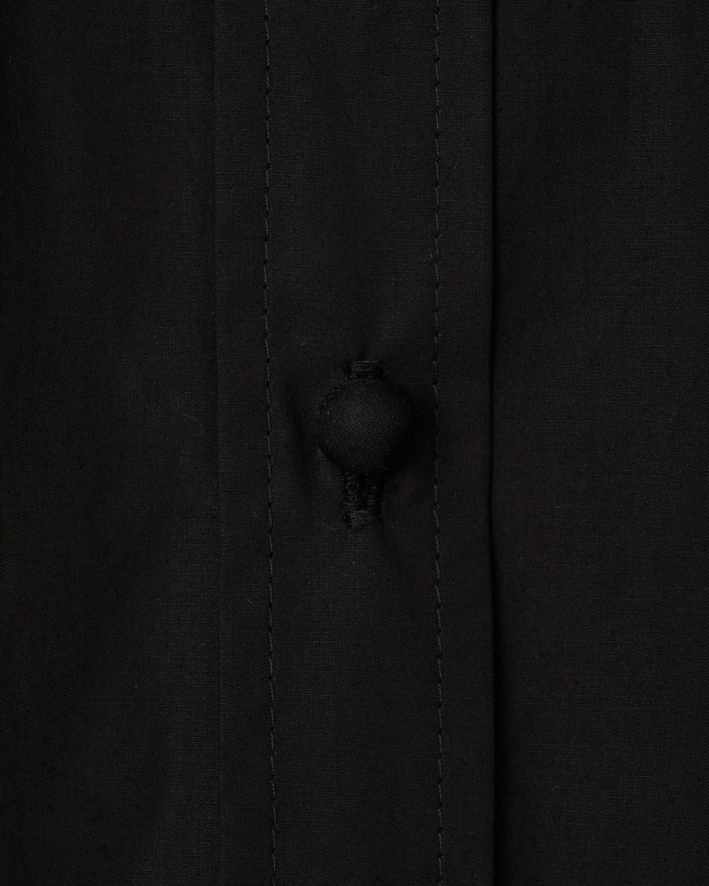 Kimhe Kim - Puff Sleeve Oversized Cotton Shirt (Black) product image 4 | TRAB K-Fashion Australia
