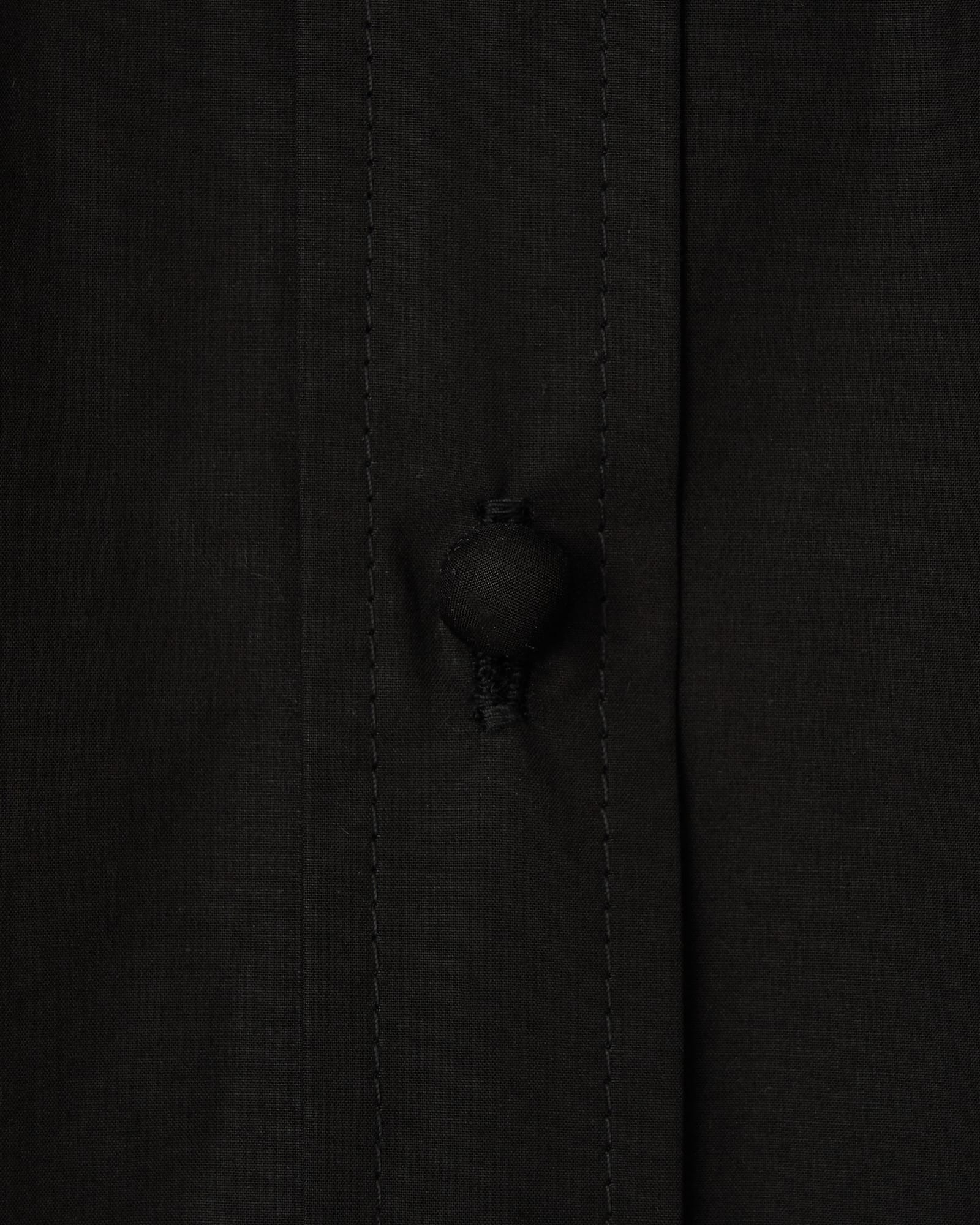 Kimhe Kim - Puff Sleeve Oversized Cotton Shirt (Black) product image 4 | TRAB K-Fashion Australia