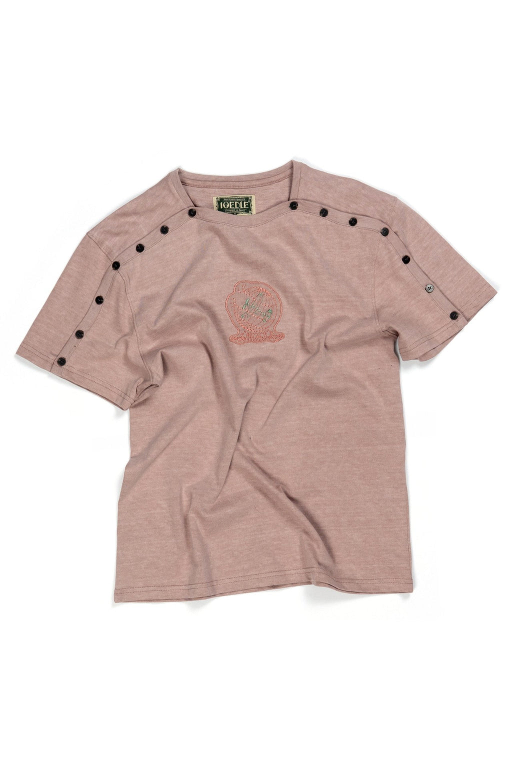 Ioedle - Gravity Beyond Fastening T-Shirt (Brown) product image 2 | TRAB K-Fashion Australia