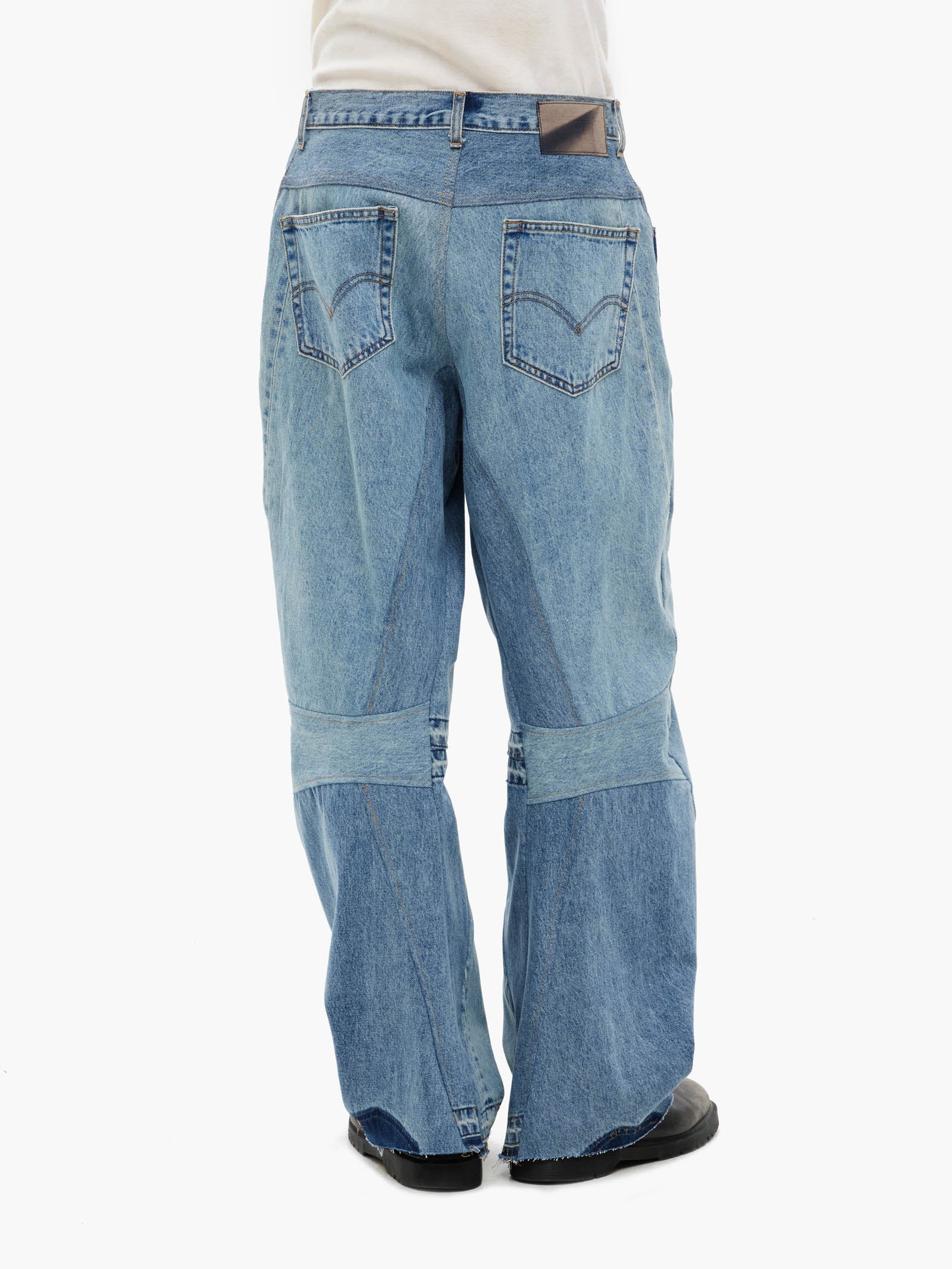 Jiyong Kim - Re-Worked Denim Pants (Blue) product image 6 | TRAB K-Fashion Australia