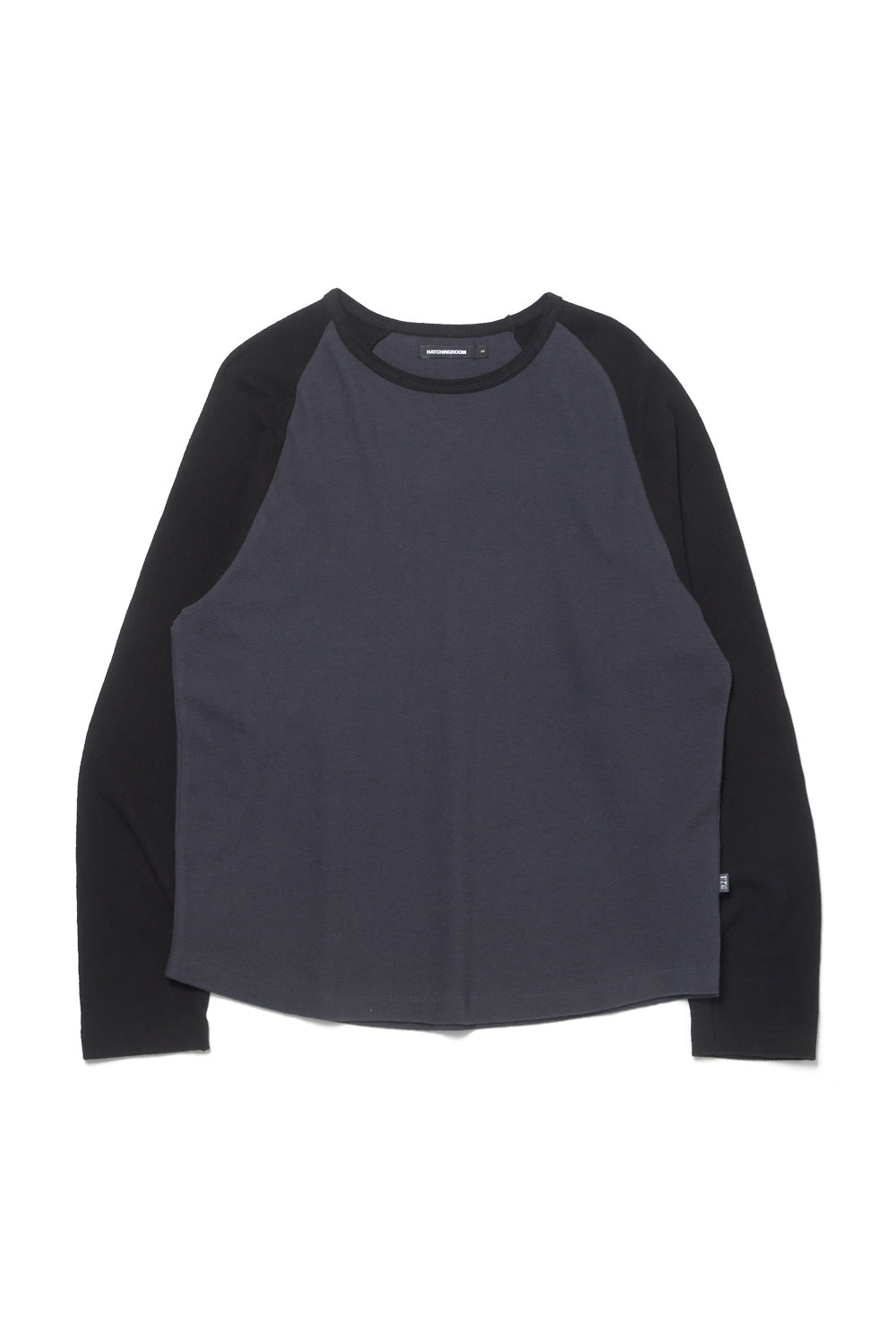 Hatchingroom - Raglan Tee (Black/Blue Charcoal) product image 1 | TRAB K-Fashion Australia