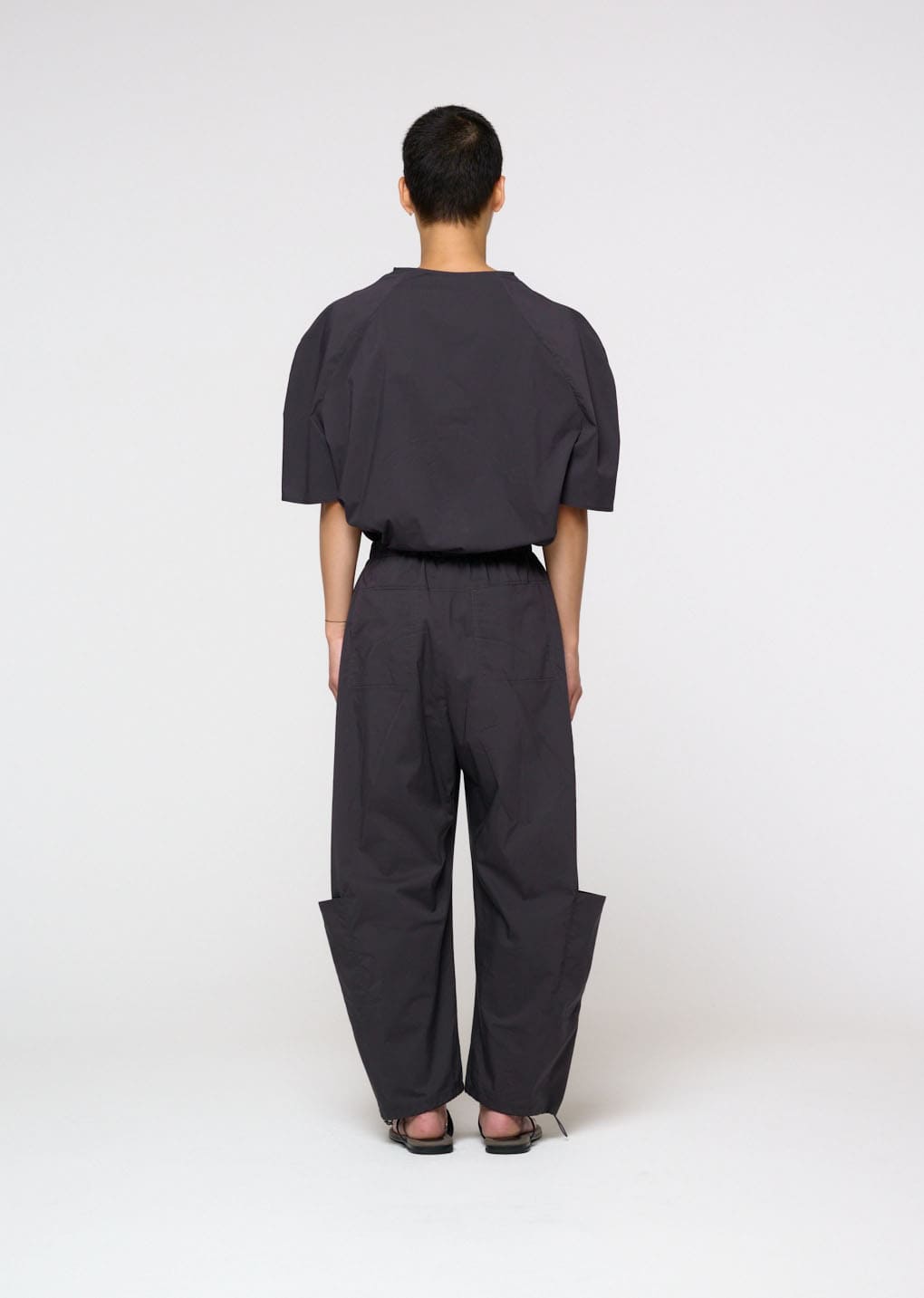 Amomento - Pocket Work Pants (Charcoal) product image 4 | TRAB K-Fashion Australia
