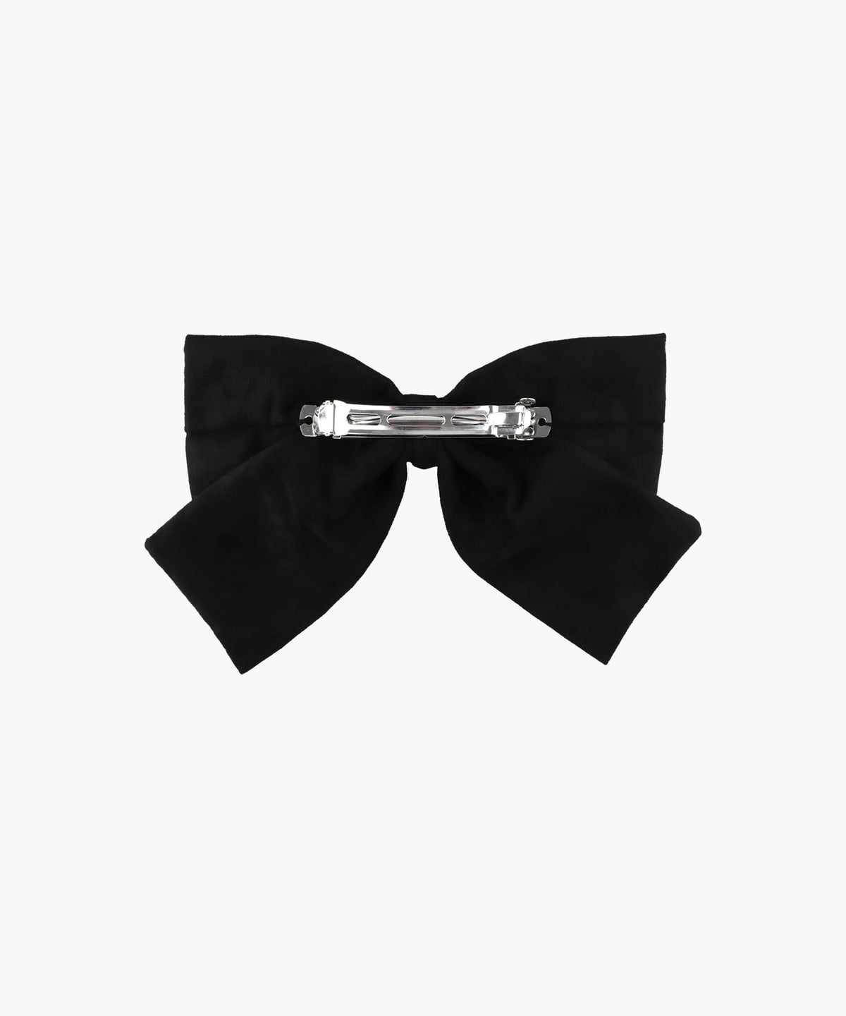 Marithe & Francois Girbaud - Big Ribbon Suede Hair Pin (Black) product image 2 | TRAB K-Fashion Australia