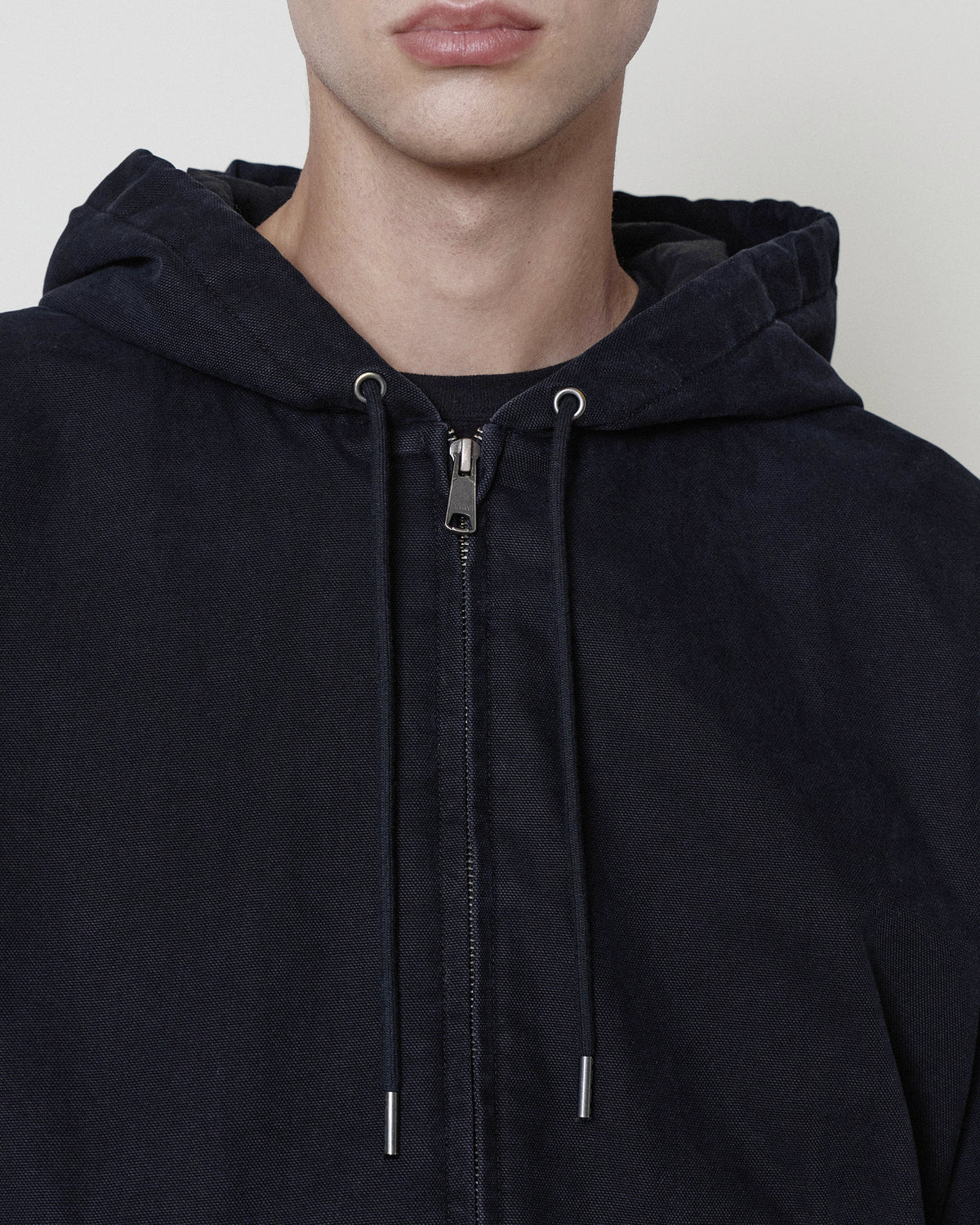 Brownyard - Washed Hooded Jumper (Black) product image 3 | TRAB K-Fashion Australia