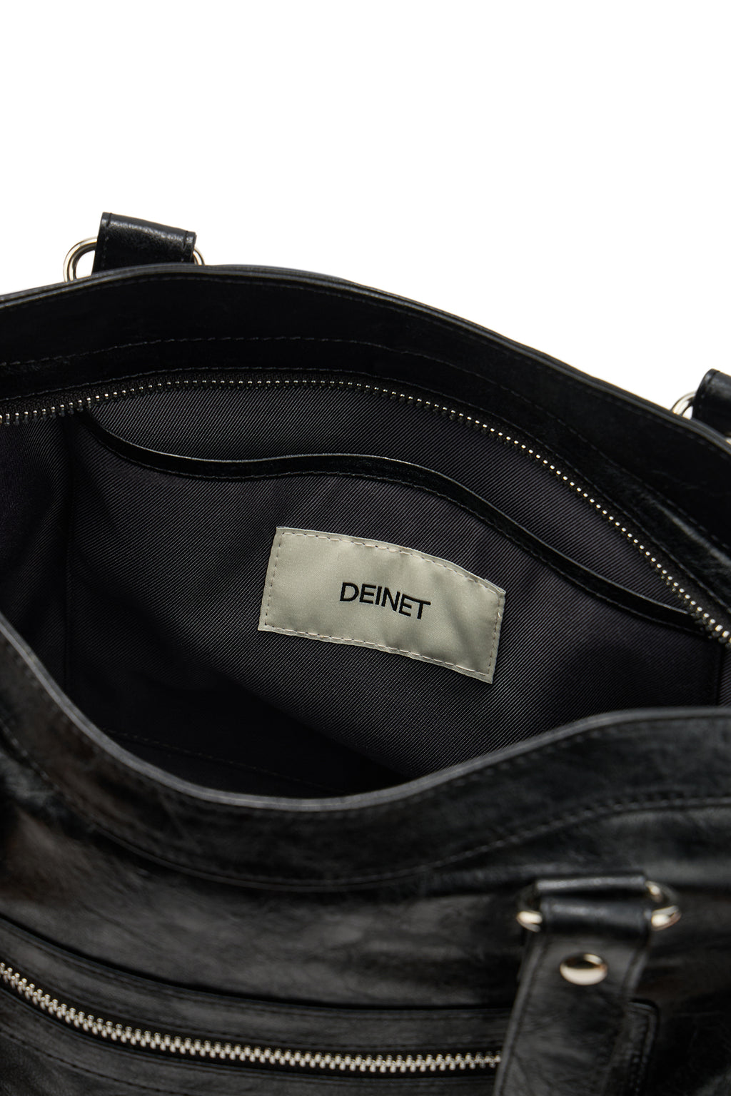 Deinet - Stud Pocket Big Bag (Black) product image 15 | TRAB K-Fashion Australia