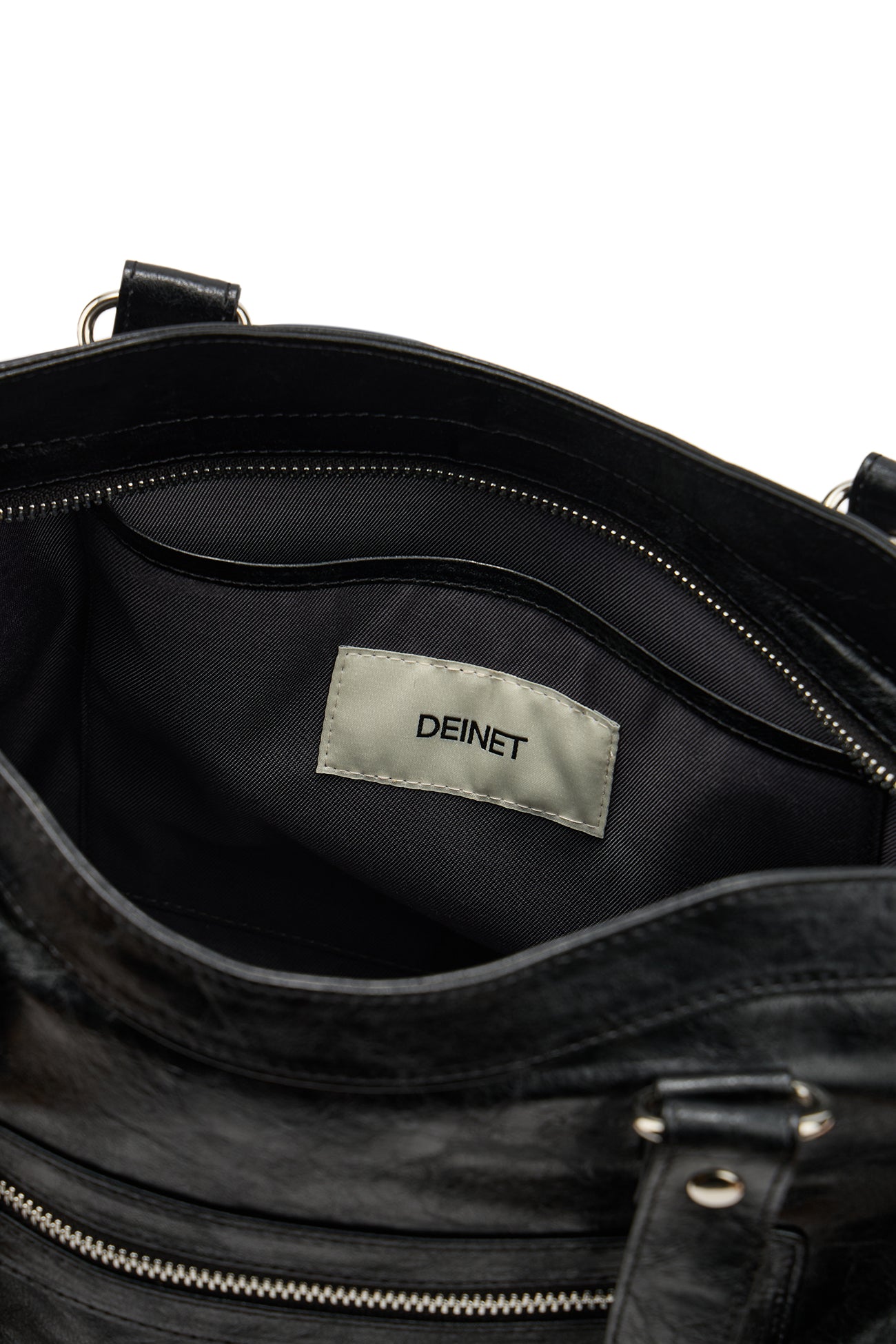 Deinet - Stud Pocket Big Bag (Black) product image 15 | TRAB K-Fashion Australia
