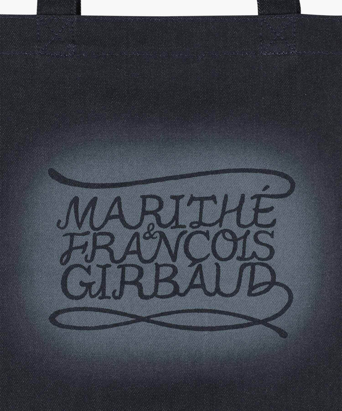 Marithe & Francois Girbaud - Drawing Classic Logo Denim Eco Bag (Dark Blue) product image 3 | TRAB K-Fashion Australia