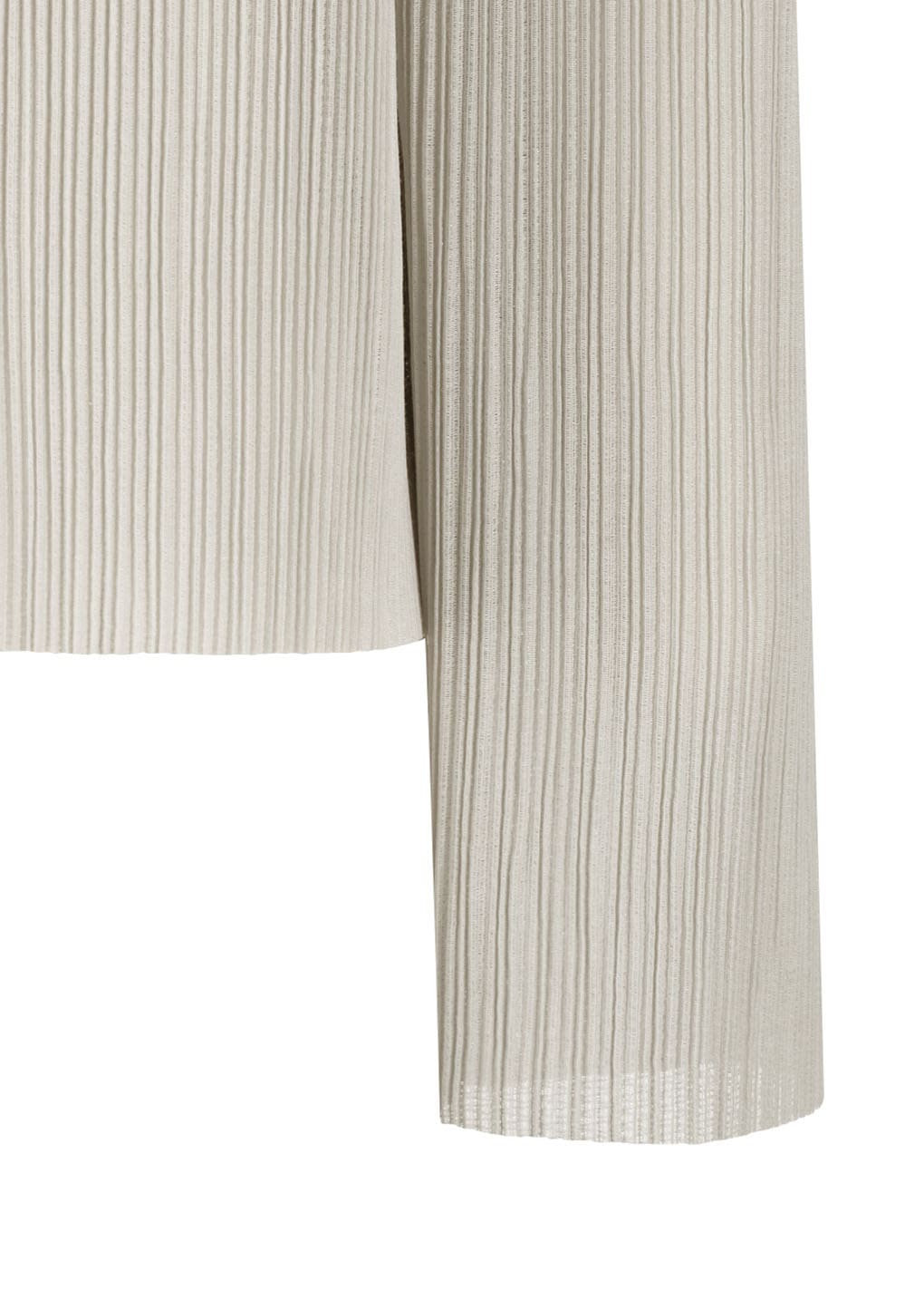 Amomento - [Pre-Order] Pleats Zip Up Jumper (Beige) product image 9 | TRAB K-Fashion Australia