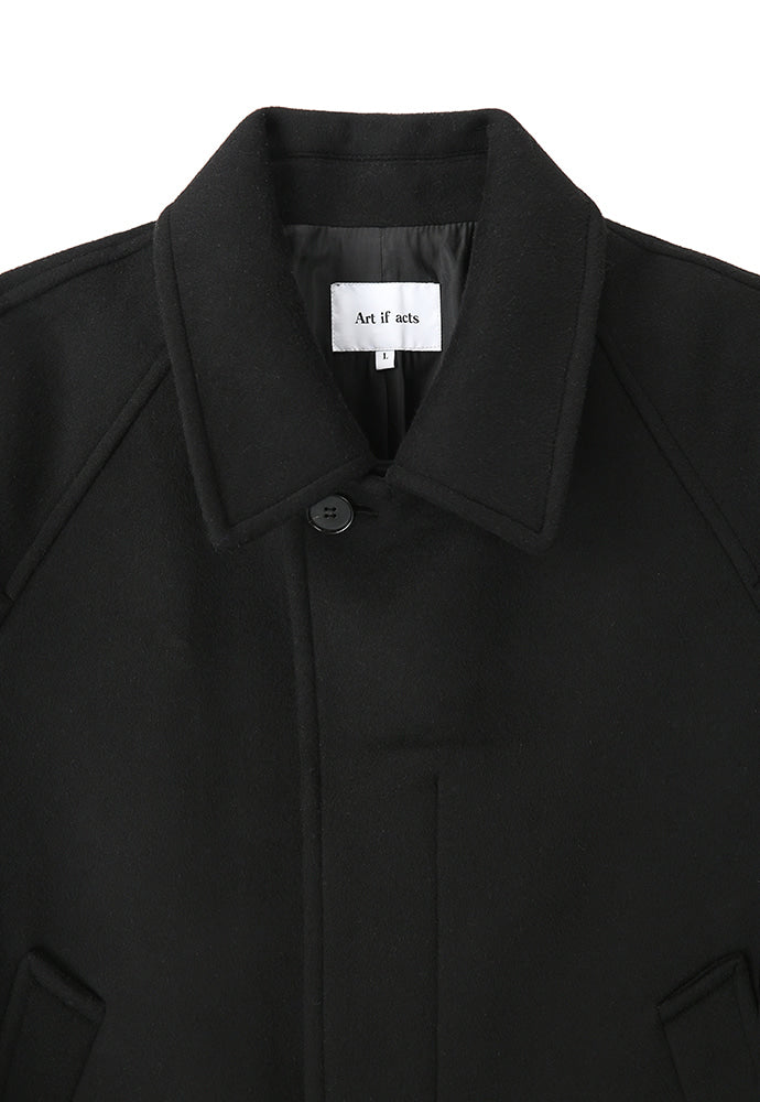 Art if acts - Cashmere Soutien Collar Coat (Black) product image 18 | TRAB K-Fashion Australia