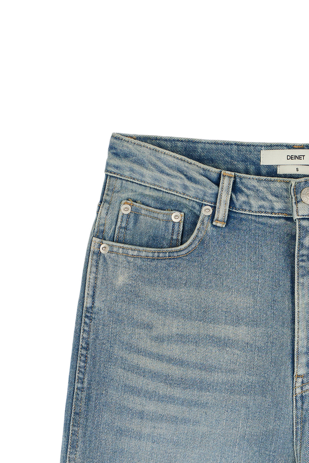 Deinet - D Patch Roll Up Denim (Blue) product image 10 | TRAB K-Fashion Australia