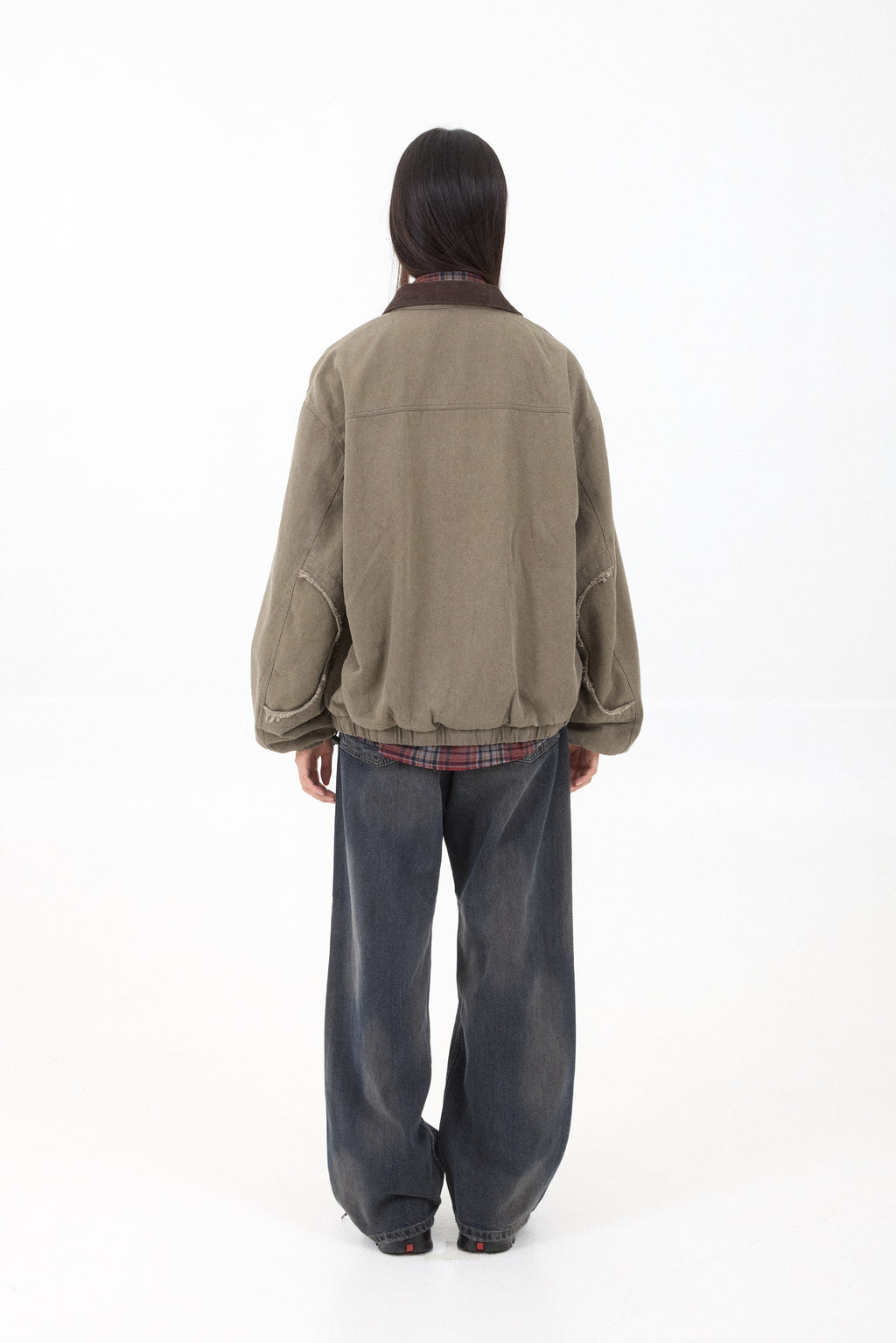 Hatchingroom - Detachable Flight Jacket (Olive) product image 8 | TRAB K-Fashion Australia