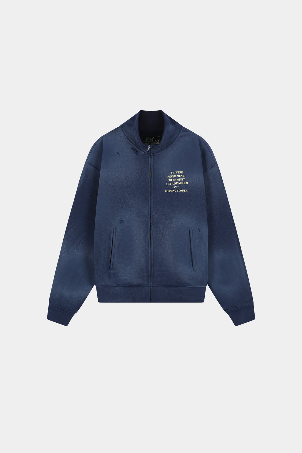 Andersson Bell - Frame 001 High-Neck Zip Up (navy) (Navy) product image 7 | TRAB K-Fashion Australia