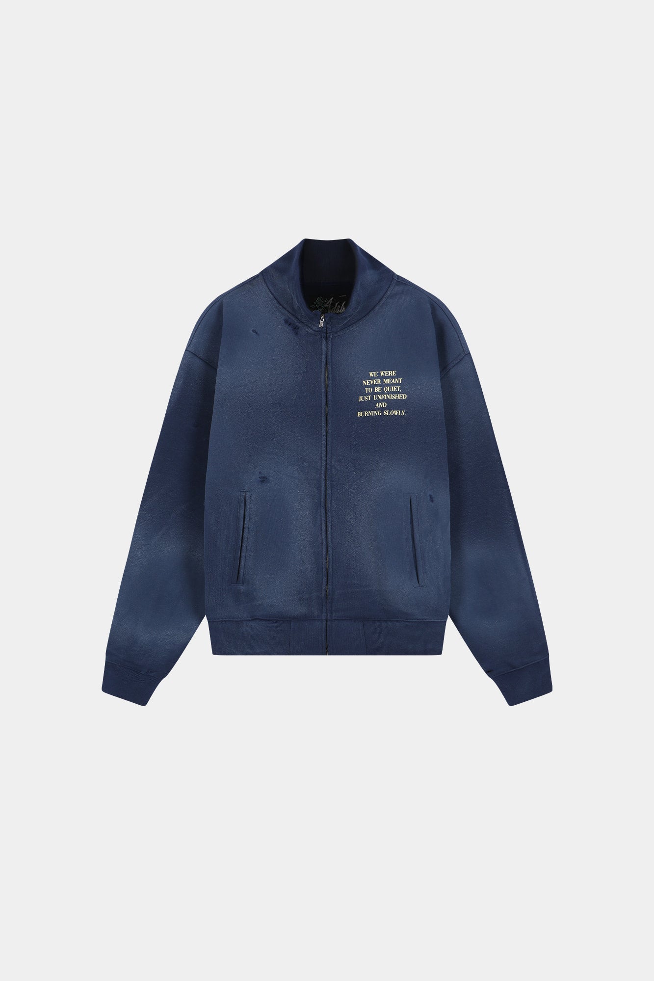 Andersson Bell - Frame 001 High-Neck Zip Up (navy) (Navy) product image 7 | TRAB K-Fashion Australia