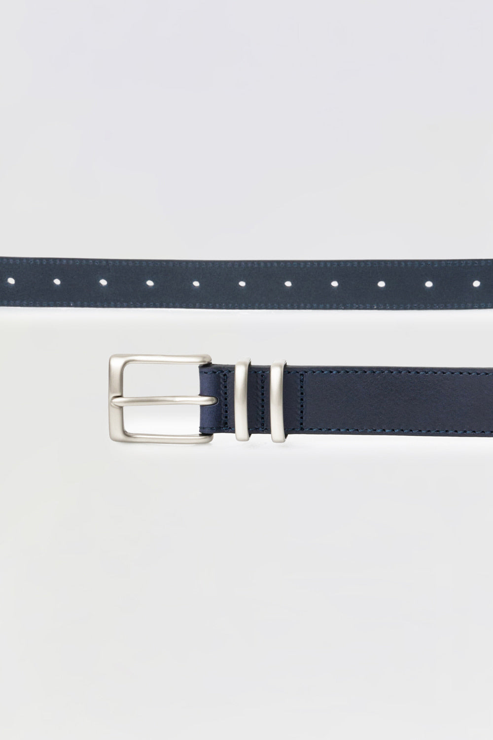 Hatchingroom - Fluid Leather Belt (Dark Navy) product image 2 | TRAB K-Fashion Australia