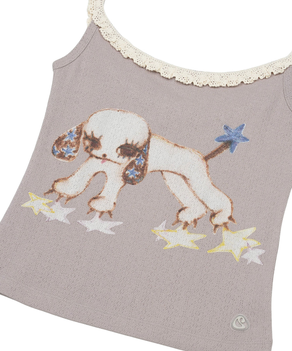 Coyseio - Vintage Puppy Lace Sleeveless (Light Purple) product image 14 | TRAB K-Fashion Australia