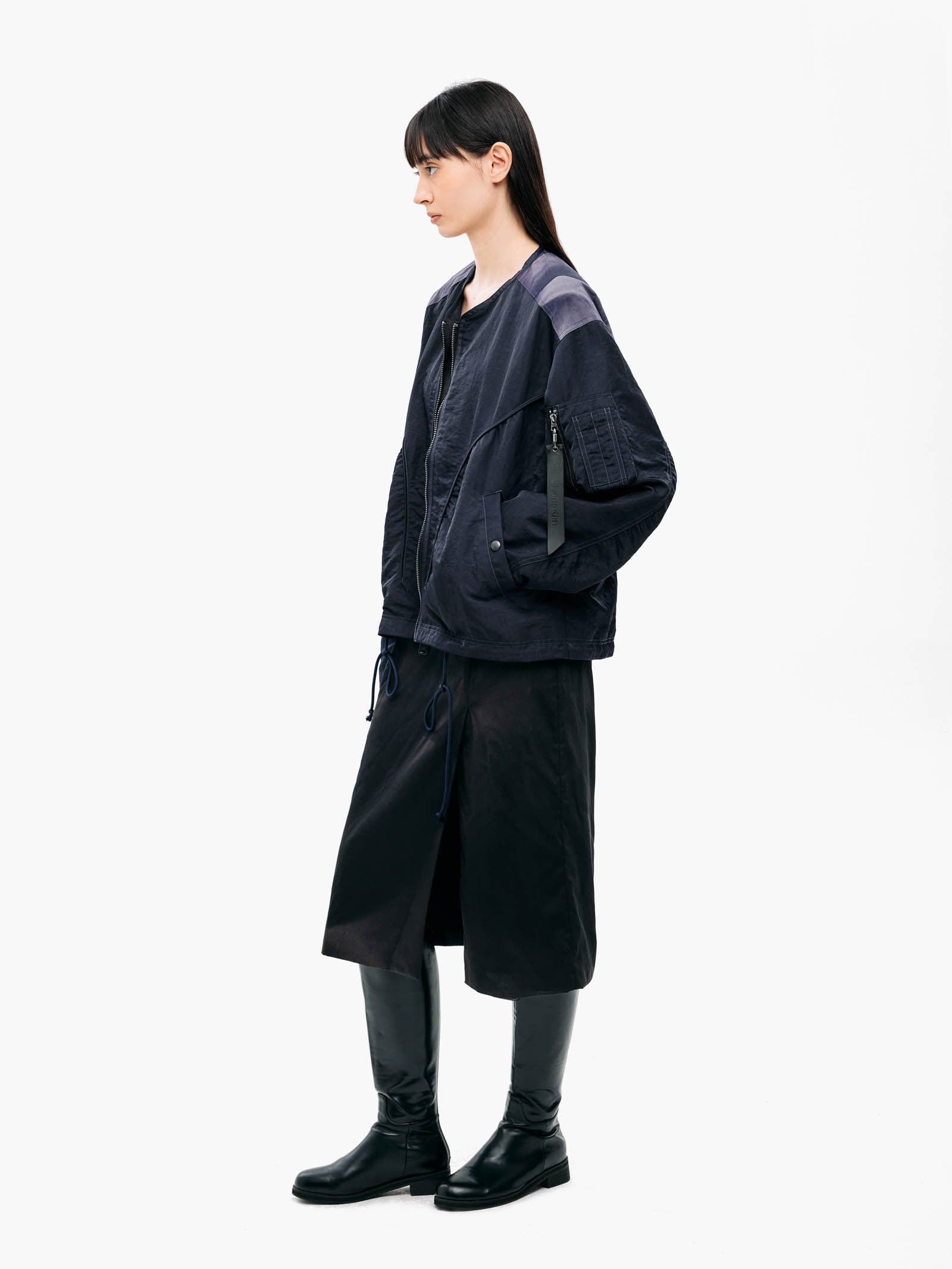 Jiyong Kim - Sun-Bleached Liner Jacket (Navy) product image 4 | TRAB K-Fashion Australia