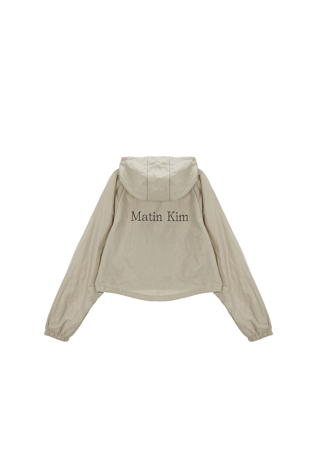 Matin Kim - Matin Crop Hoody Coating Jumper (Pink) product image 11 | TRAB K-Fashion Australia