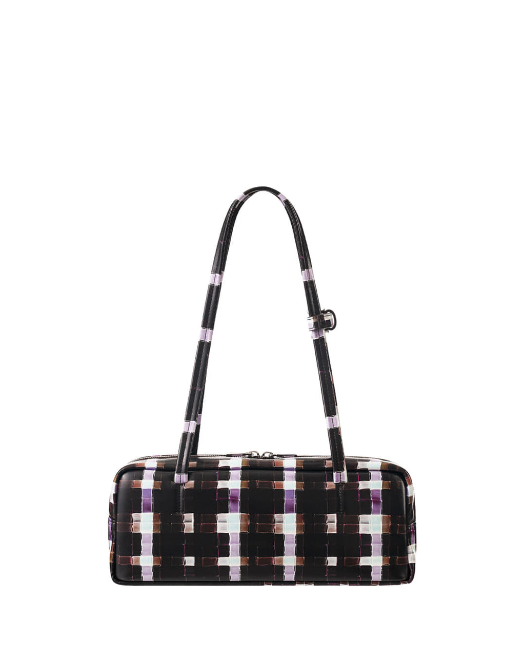 Stand Oil - Plaid Baguette Bag (Chocolate Painted Plaid) product image 4 | TRAB K-Fashion Australia