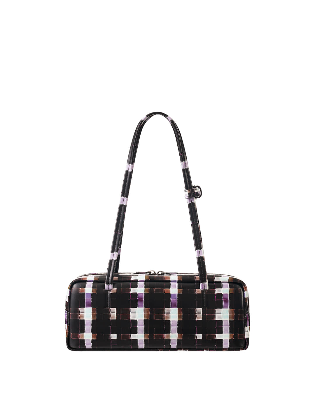 Stand Oil - Plaid Baguette Bag (Chocolate Painted Plaid) product image 4 | TRAB K-Fashion Australia