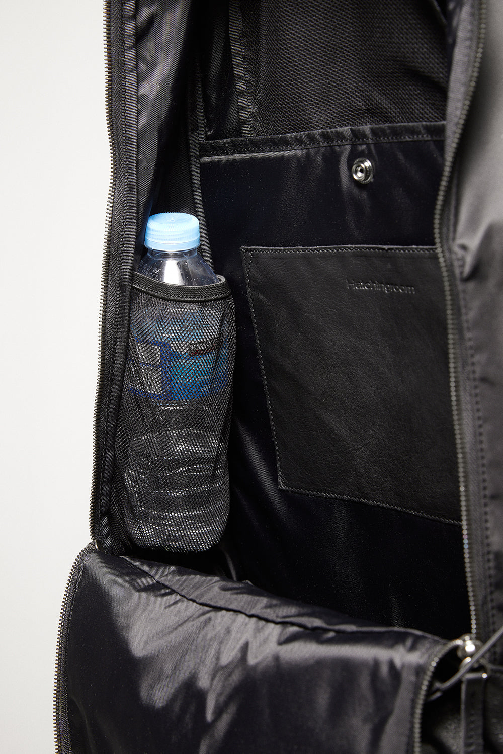 Hatchingroom - Nylon Leather Backpack (Black) product image 17 | TRAB K-Fashion Australia