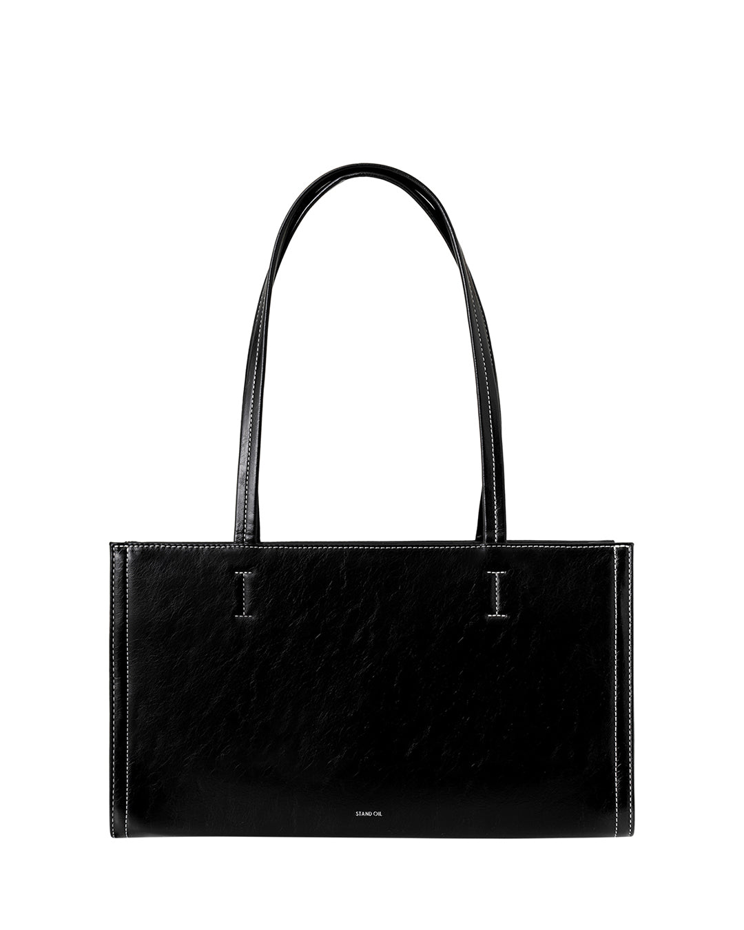 Stand Oil - Oblong bag (Black) product image 1 | TRAB K-Fashion Australia