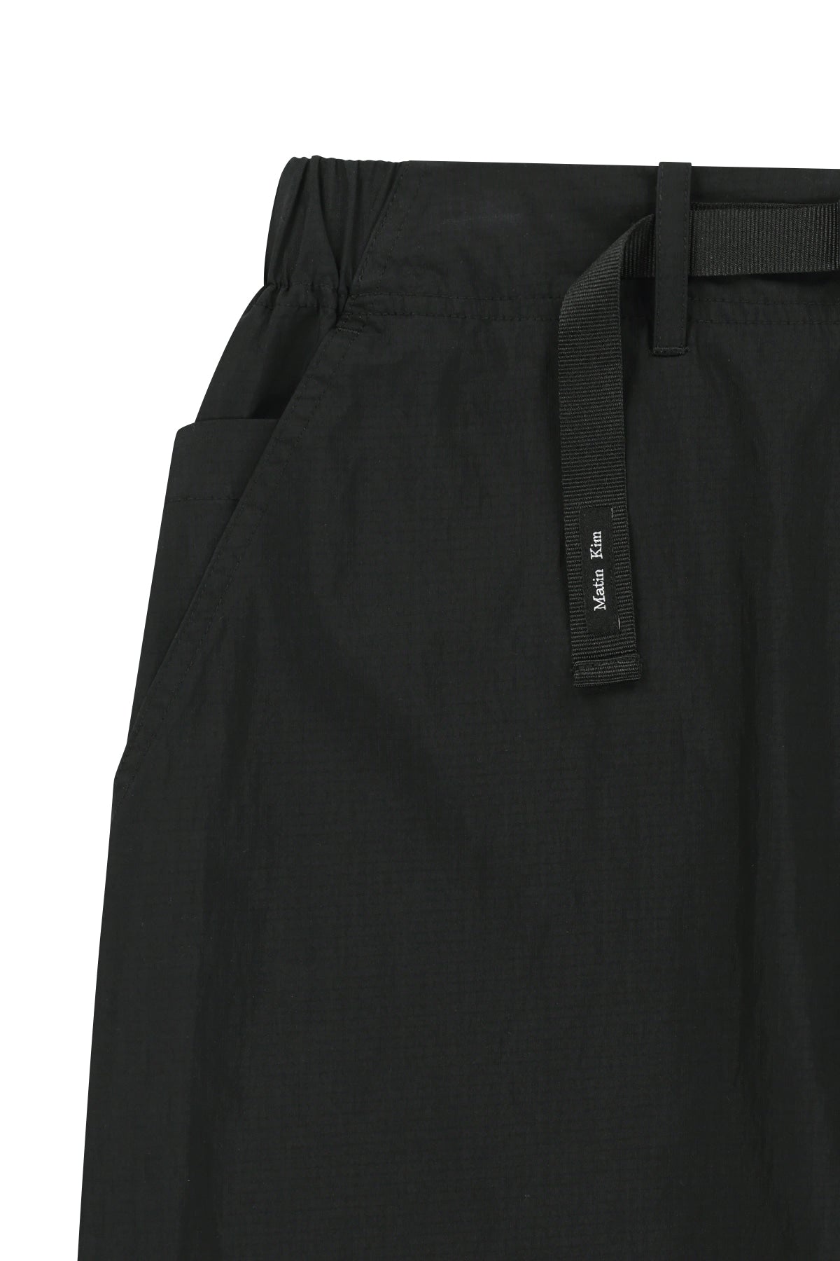 Matin Kim - Strap Belted Pants (Black) product image 5 | TRAB K-Fashion Australia