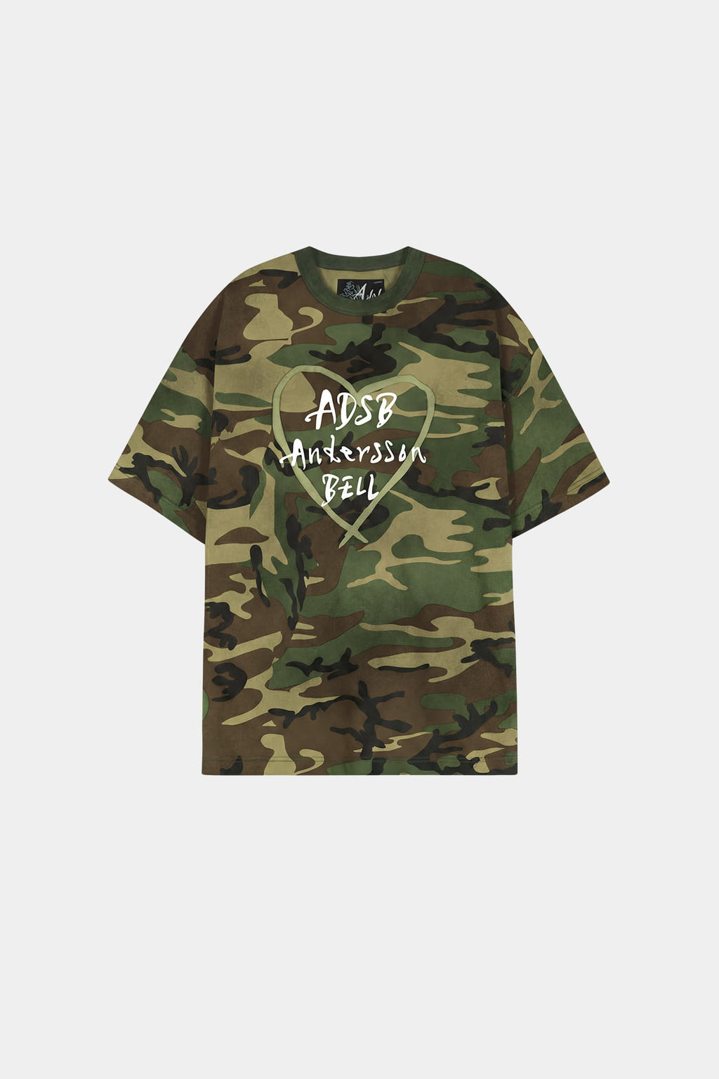 Andersson Bell - Unisex Heart Kelly Logo T-Shirt (Camouflage) product image 9 | TRAB K-Fashion Australia