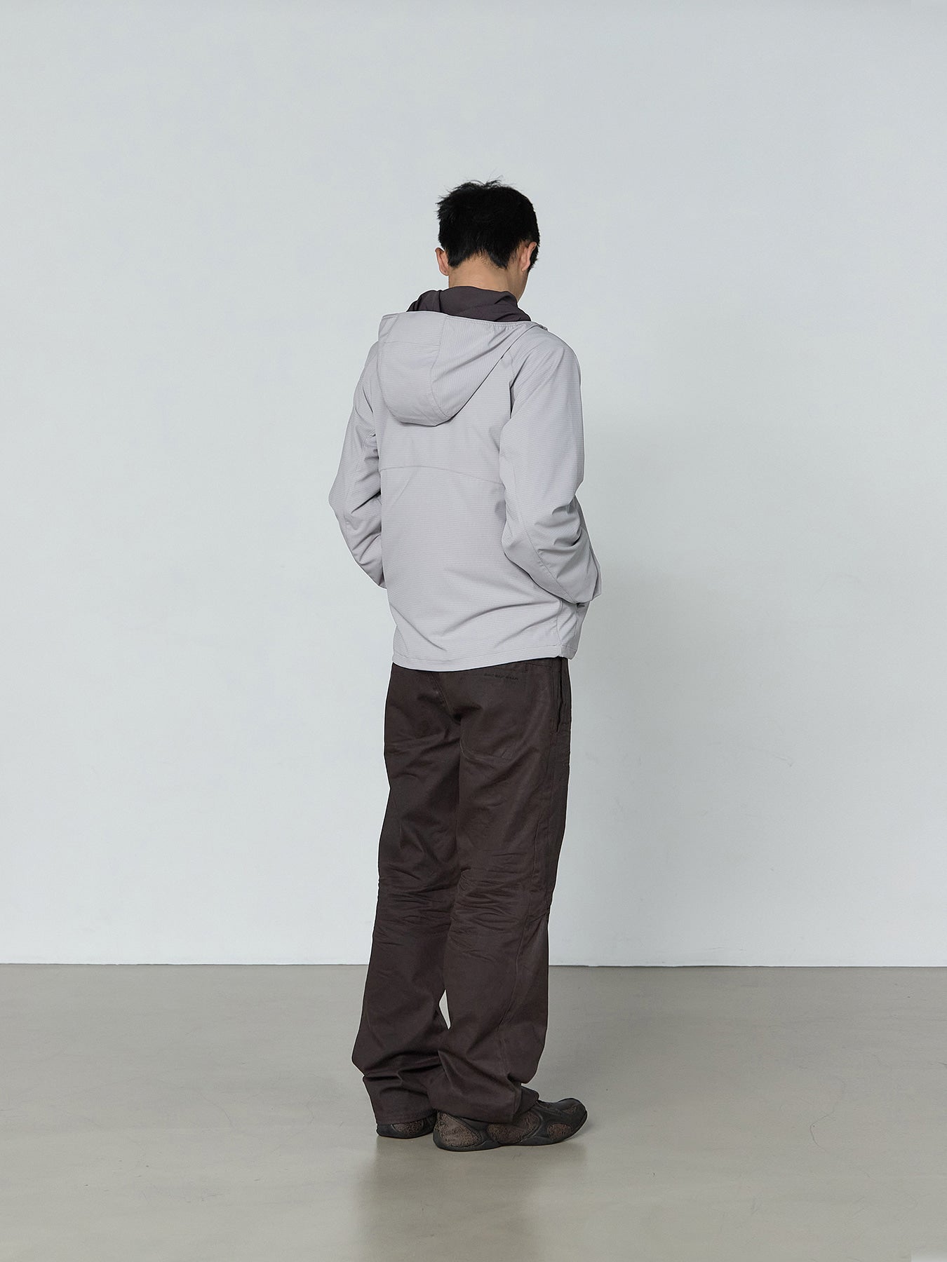 San San Gear - Coated Pants (Brown) product image 3 | TRAB K-Fashion Australia