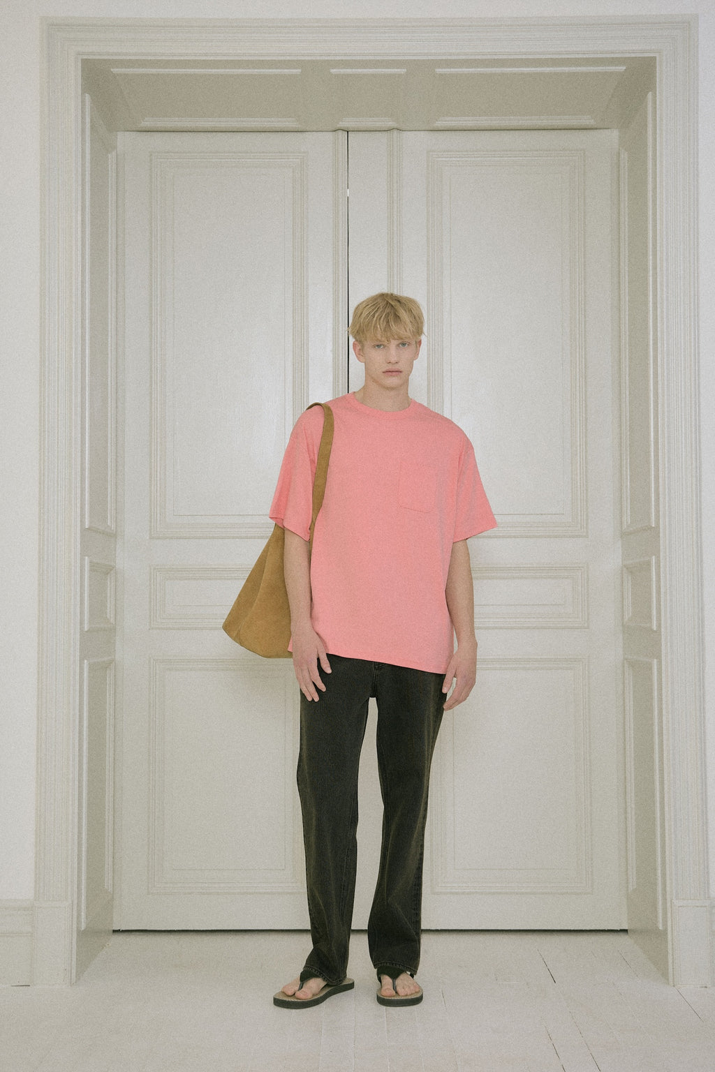STU - Pocket T-Shirt (Pink) product image 5 | TRAB K-Fashion Australia