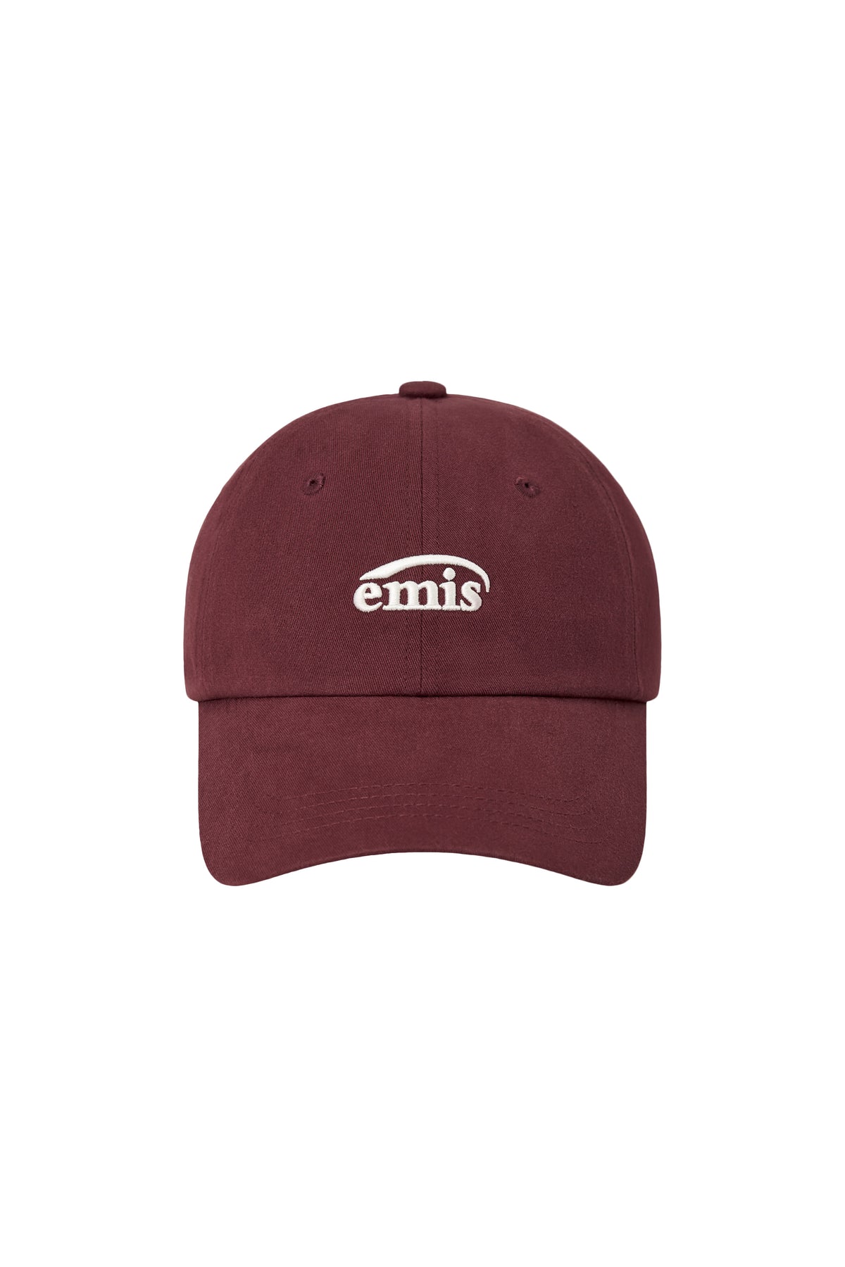 Emis - Small Logo Ball Cap (Burgundy) product image 1 | TRAB K-Fashion Australia