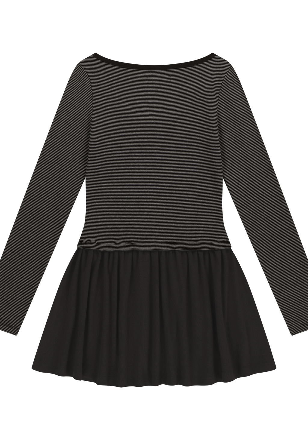 Coyseio - Coy Stripe Dress (Brown) product image 3 | TRAB K-Fashion Australia