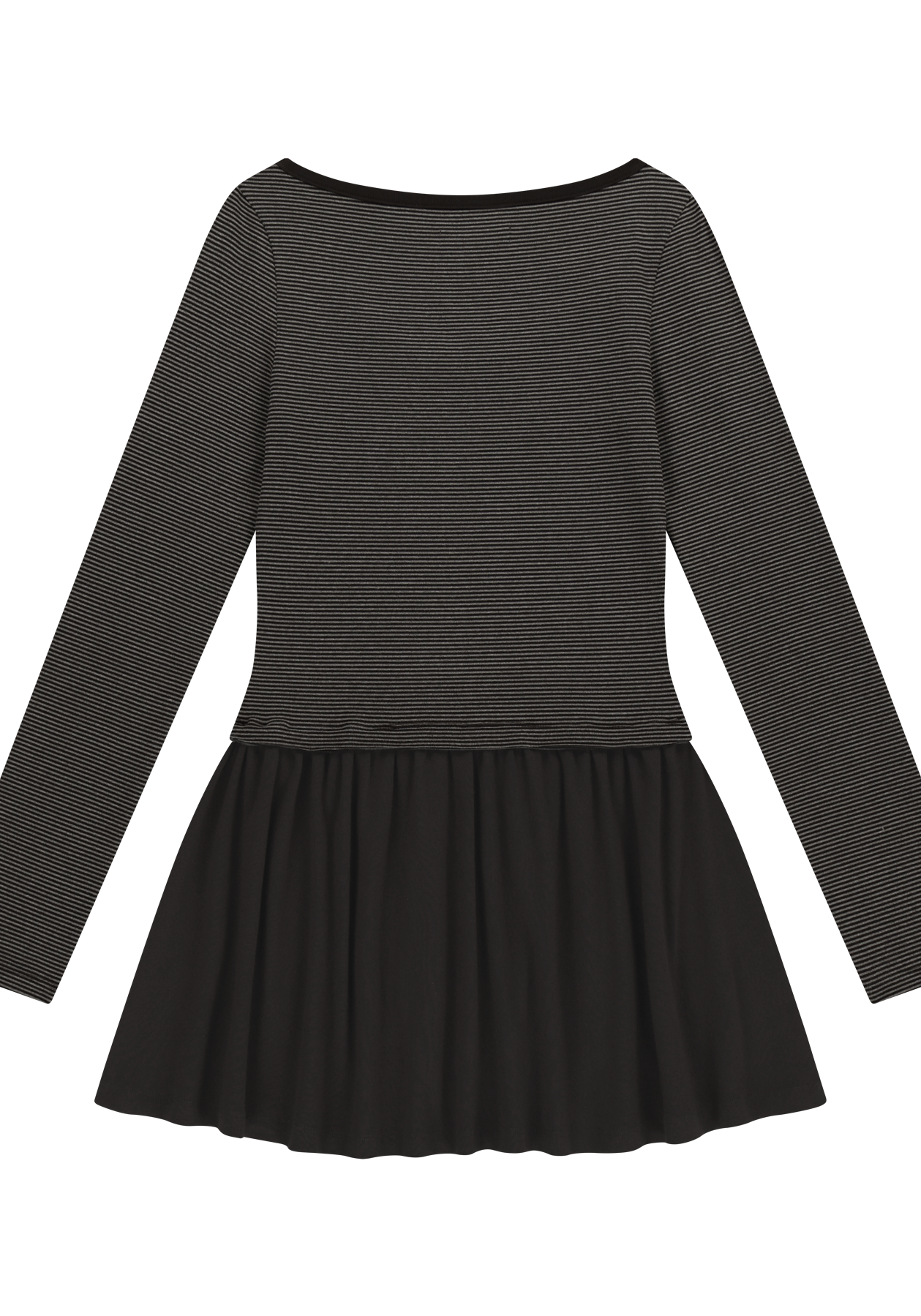 Coyseio - Coy Stripe Dress (Brown) product image 3 | TRAB K-Fashion Australia