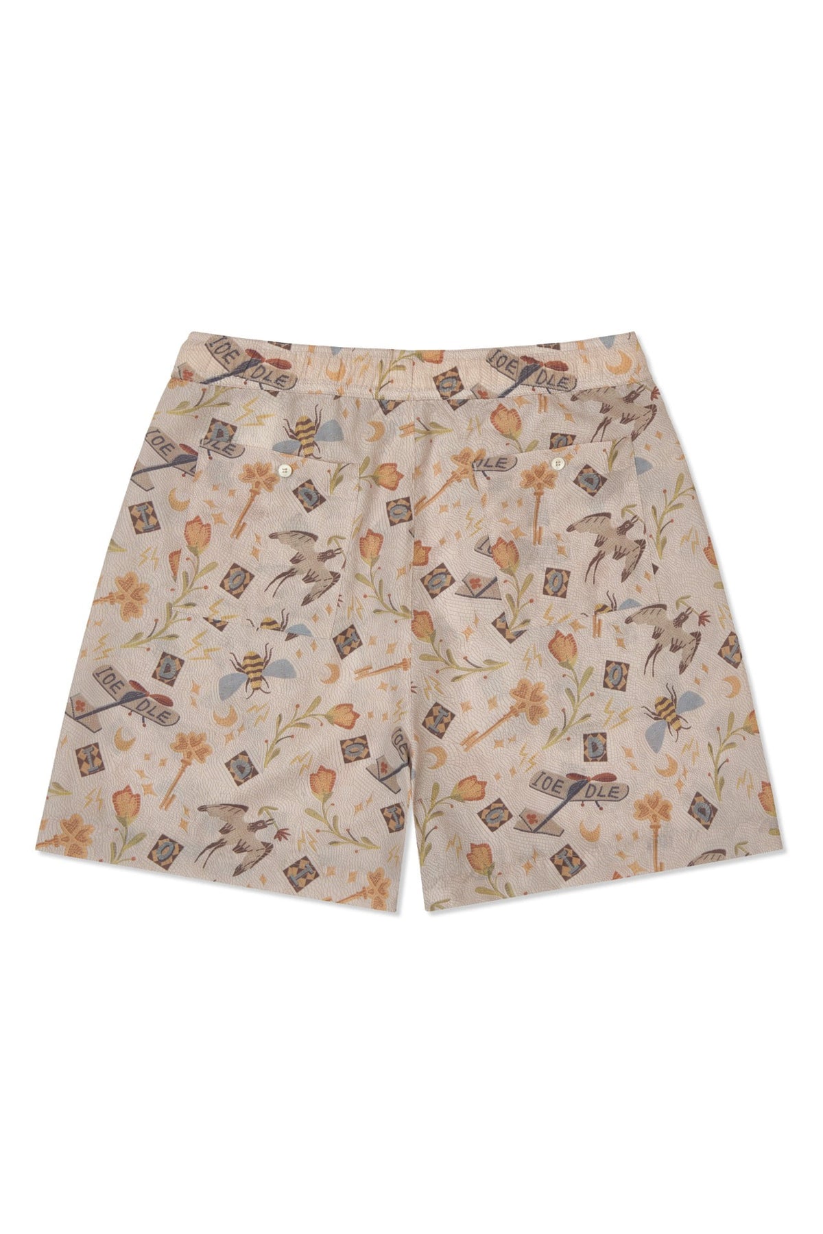Ioedle - Garden Of Science Shorts (Brown) product image 3 | TRAB K-Fashion Australia