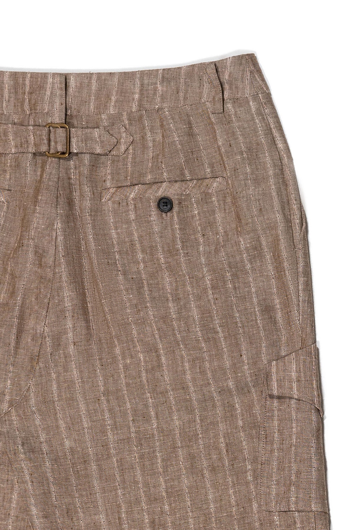 Ioedle - Linen Cargo Pants (Brown) product image 6 | TRAB K-Fashion Australia