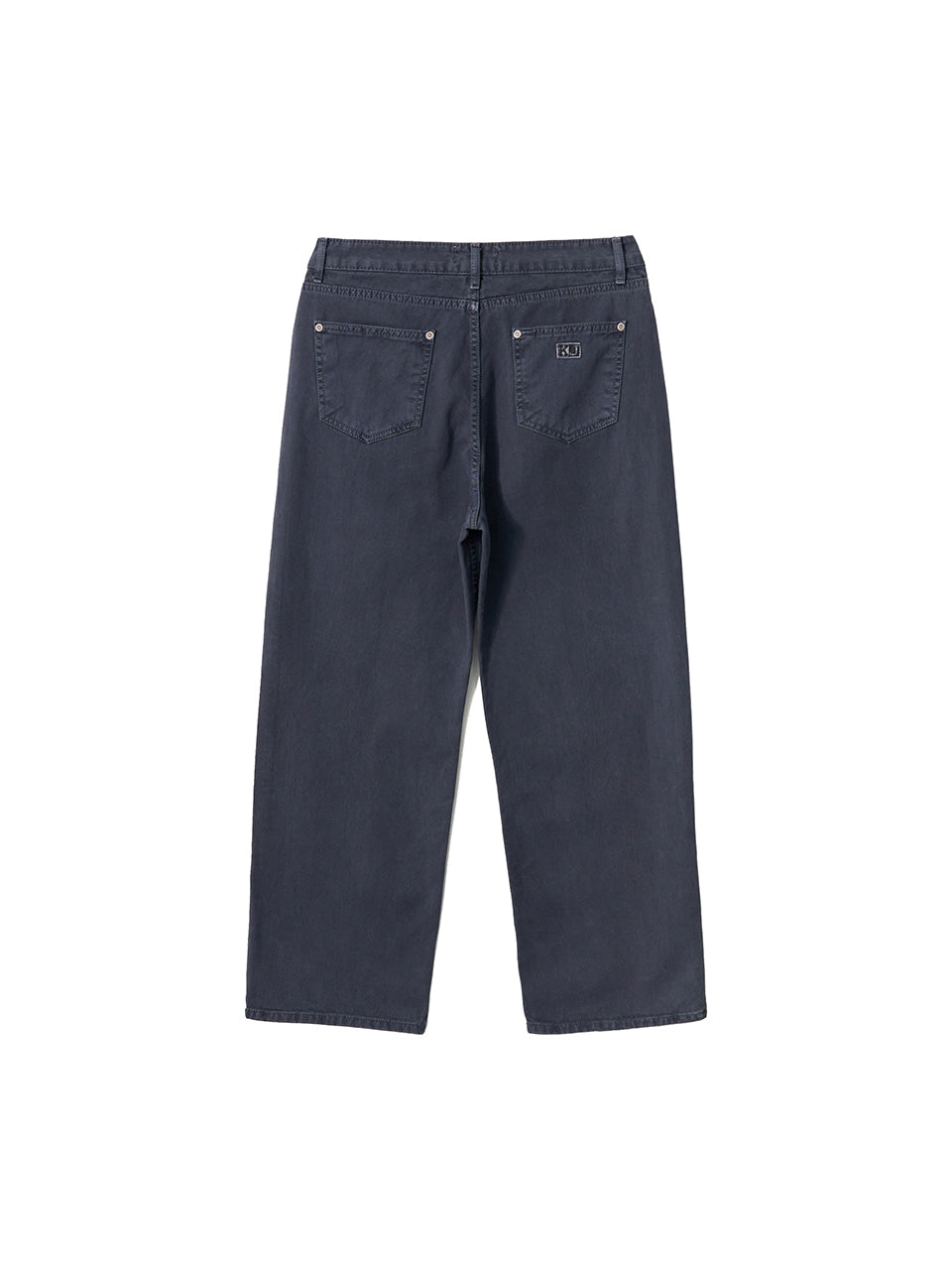 Kijun - Garment Dyed Classic Pants (Navy) product image 5 | TRAB K-Fashion Australia