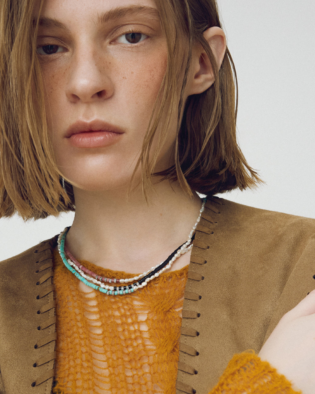 Numbering - Semi Precious Beads Necklace #7792 product image 1 | TRAB K-Fashion Australia