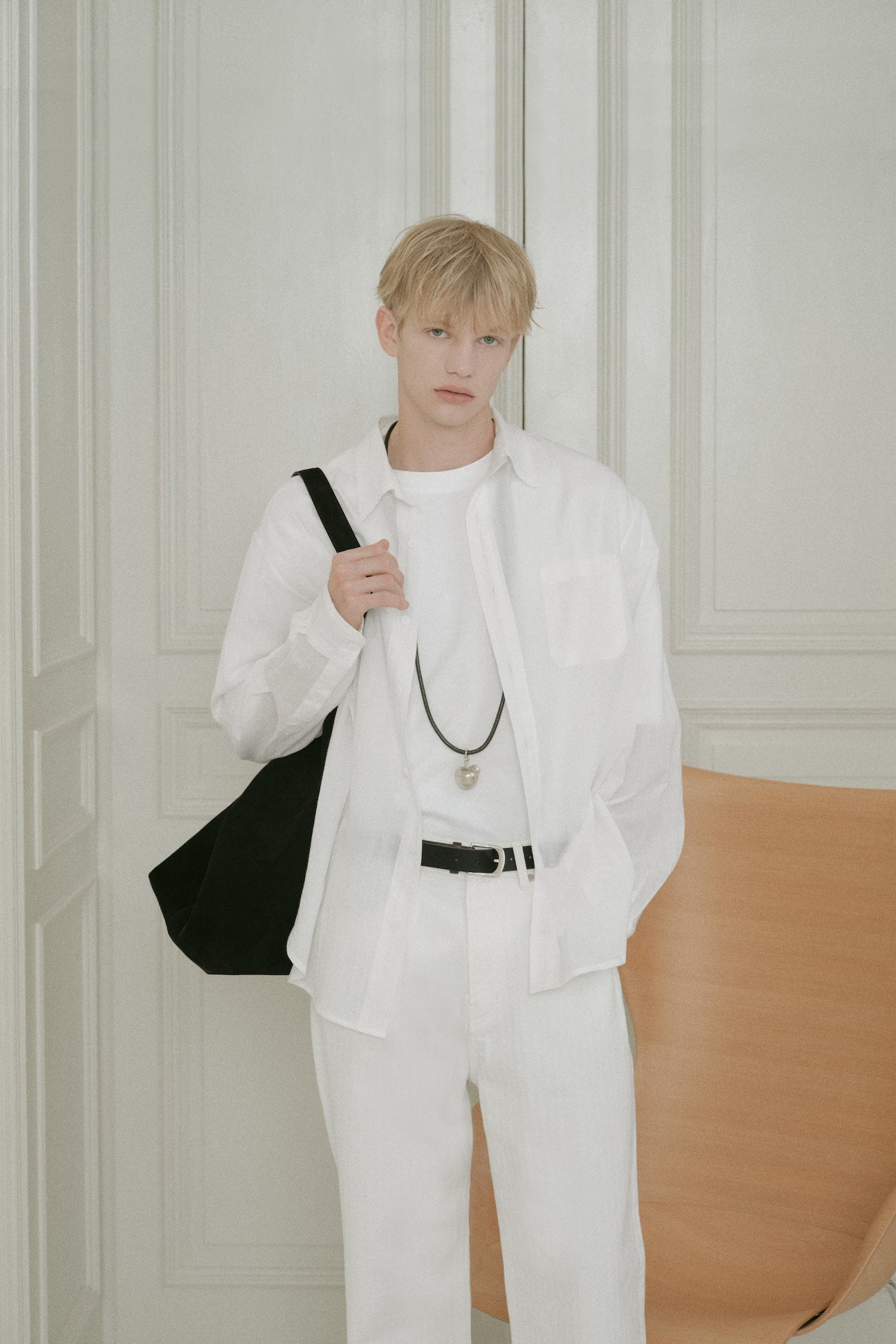 STU - Linen Shirt (White) product image 10 | TRAB K-Fashion Australia