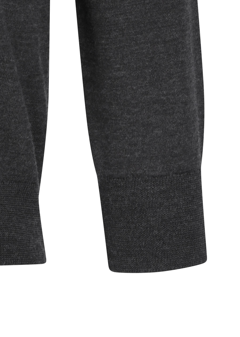 Amomento - Wool V-neck Crop Cardigan (Charcoal) product image 6 | TRAB K-Fashion Australia