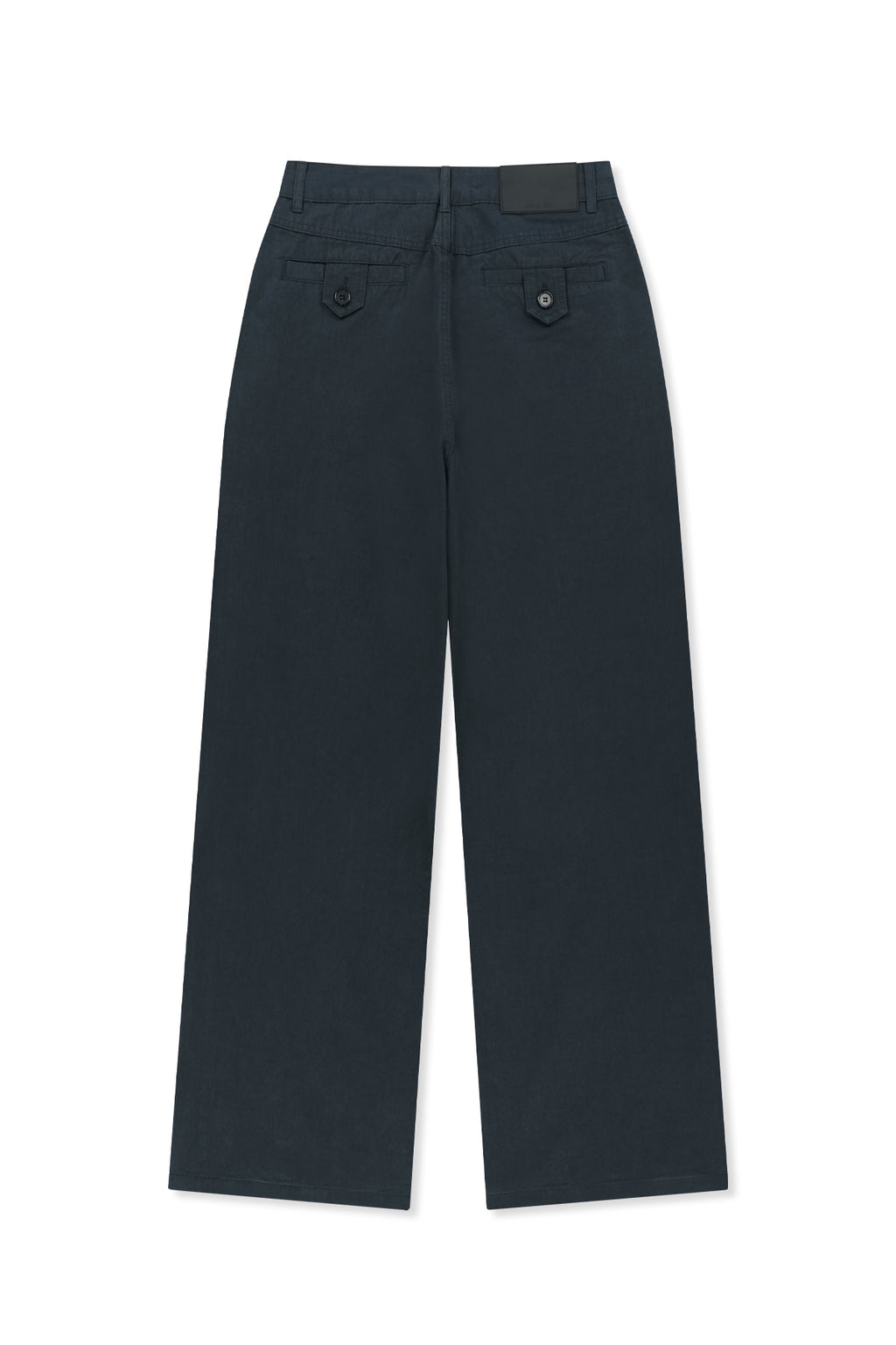 Matin Kim - Stud Point Color Denim Pants (Navy) product image 2 | TRAB K-Fashion Australia