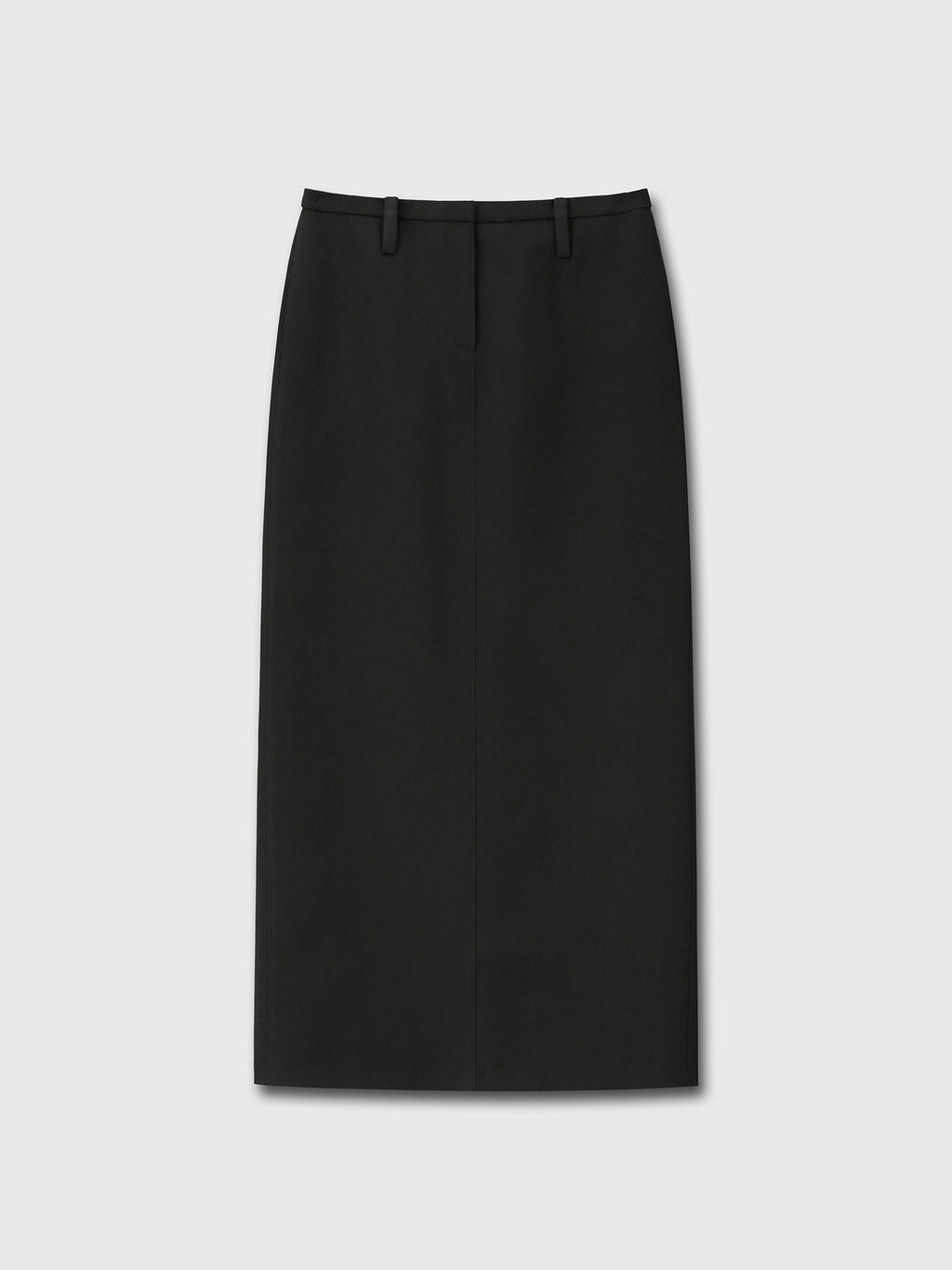 Tonywack - Low-Waisted Wool-Twill Maxi Skirt (Black) product image 6 | TRAB K-Fashion Australia