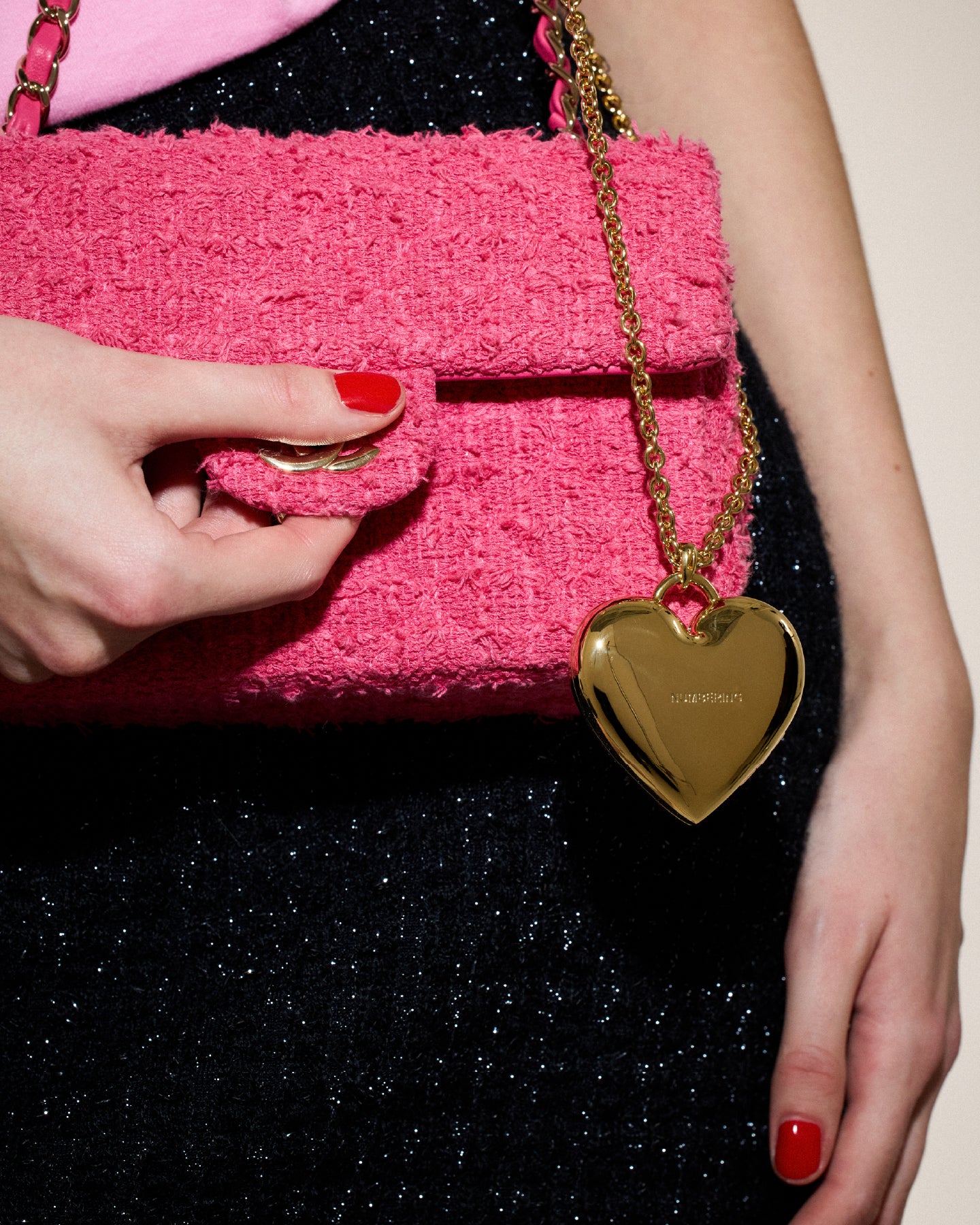 Numbering - Heart Micro Bag (Chain Strap) #5000 product image 1 | TRAB K-Fashion Australia