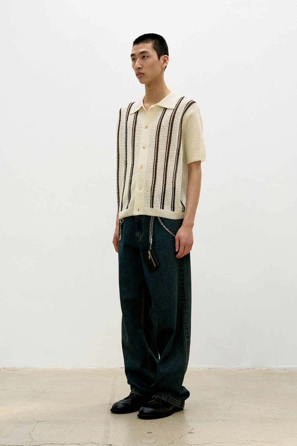 Coor - Back Side Blue Tinted Jeans (Two-Tone Blue) product image 3 | TRAB K-Fashion Australia