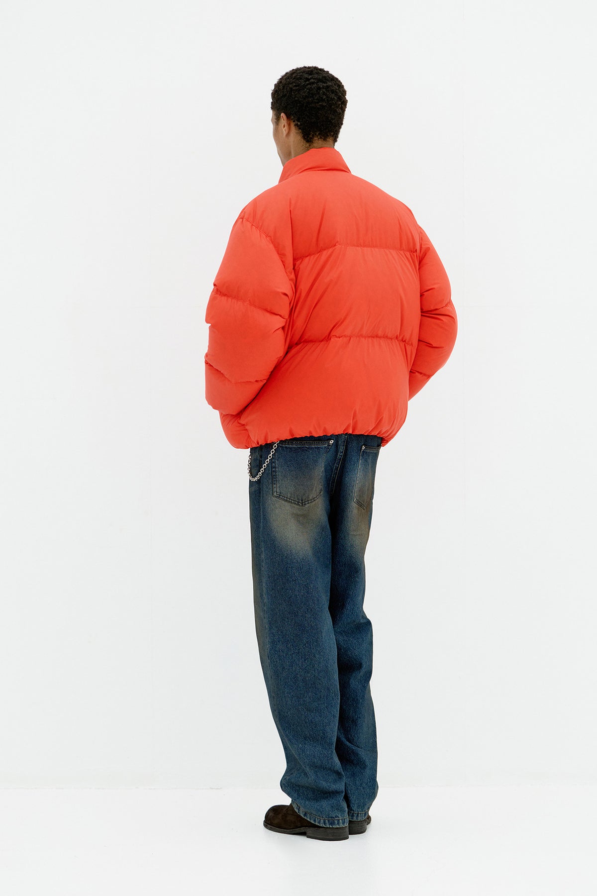 Coor - Majo-Tech Stand Collar Down Jumper (Red) product image 4 | TRAB K-Fashion Australia